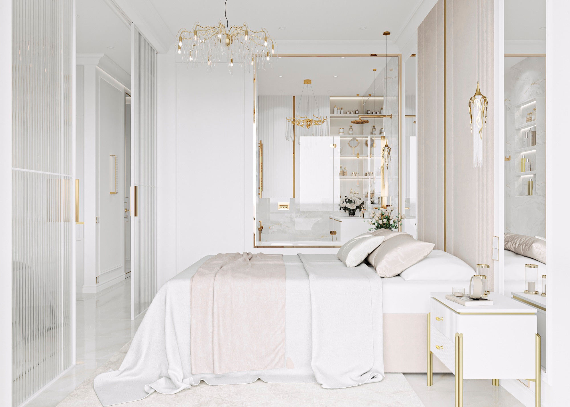 ЖК ФИЛИСИТИ (МОСКВА) 42 КВ.М. Irina Balykina — Interior 3D Visualisation