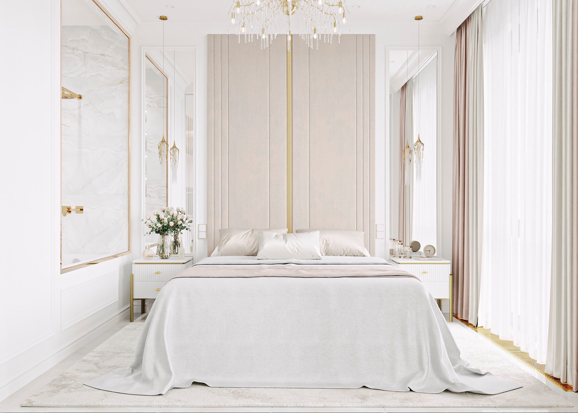 ЖК ФИЛИСИТИ (МОСКВА) 42 КВ.М. Irina Balykina — Interior 3D Visualisation