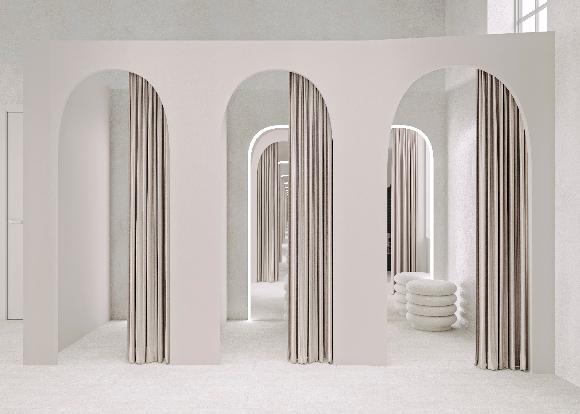 МАГАЗИН ОДЕЖДЫ INDRESS (МОСКВА) 185 КВ.М. Irina Balykina — Interior 3D Visualisation