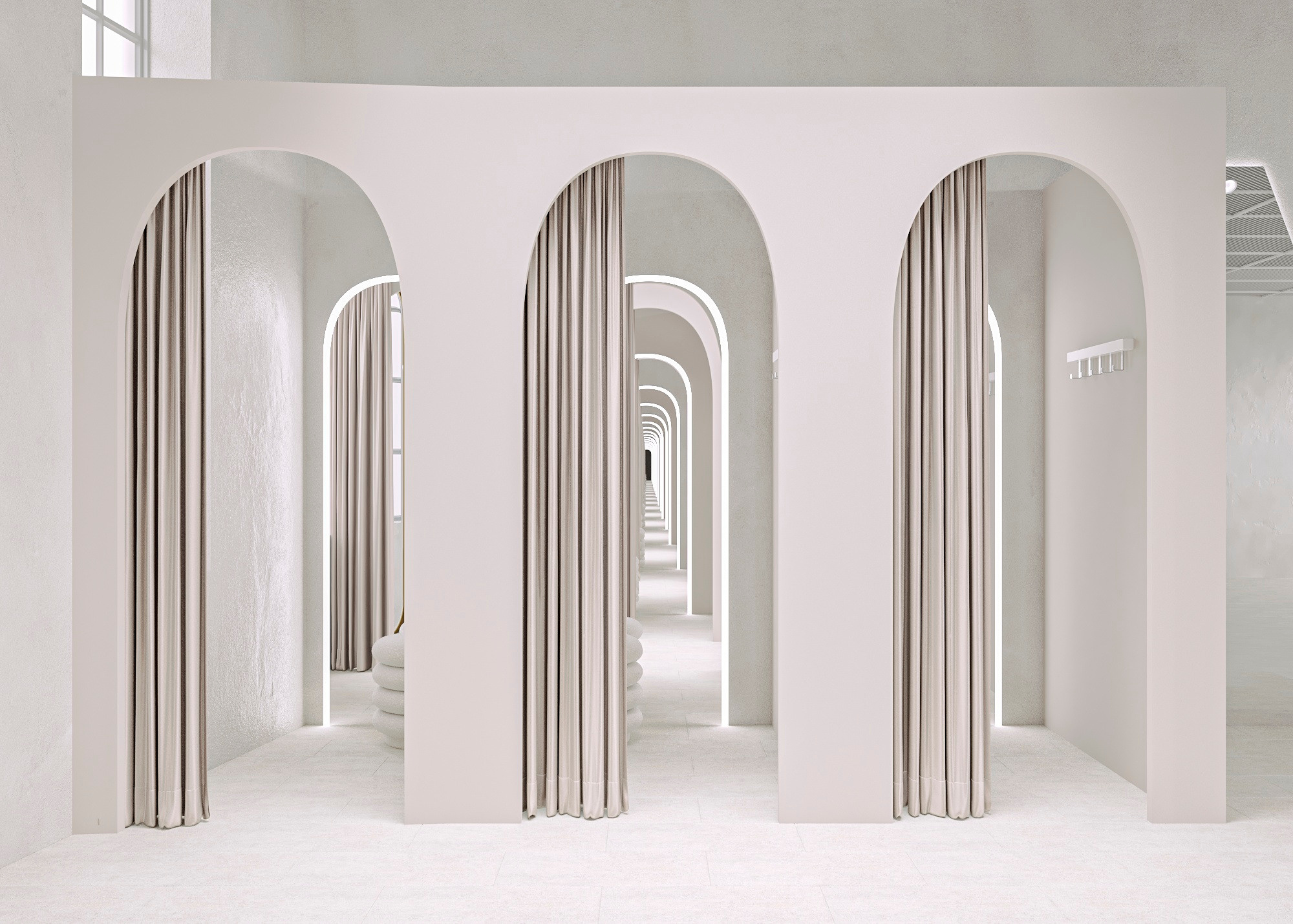 МАГАЗИН ОДЕЖДЫ INDRESS (МОСКВА) 185 КВ.М. Irina Balykina — Interior 3D Visualisation