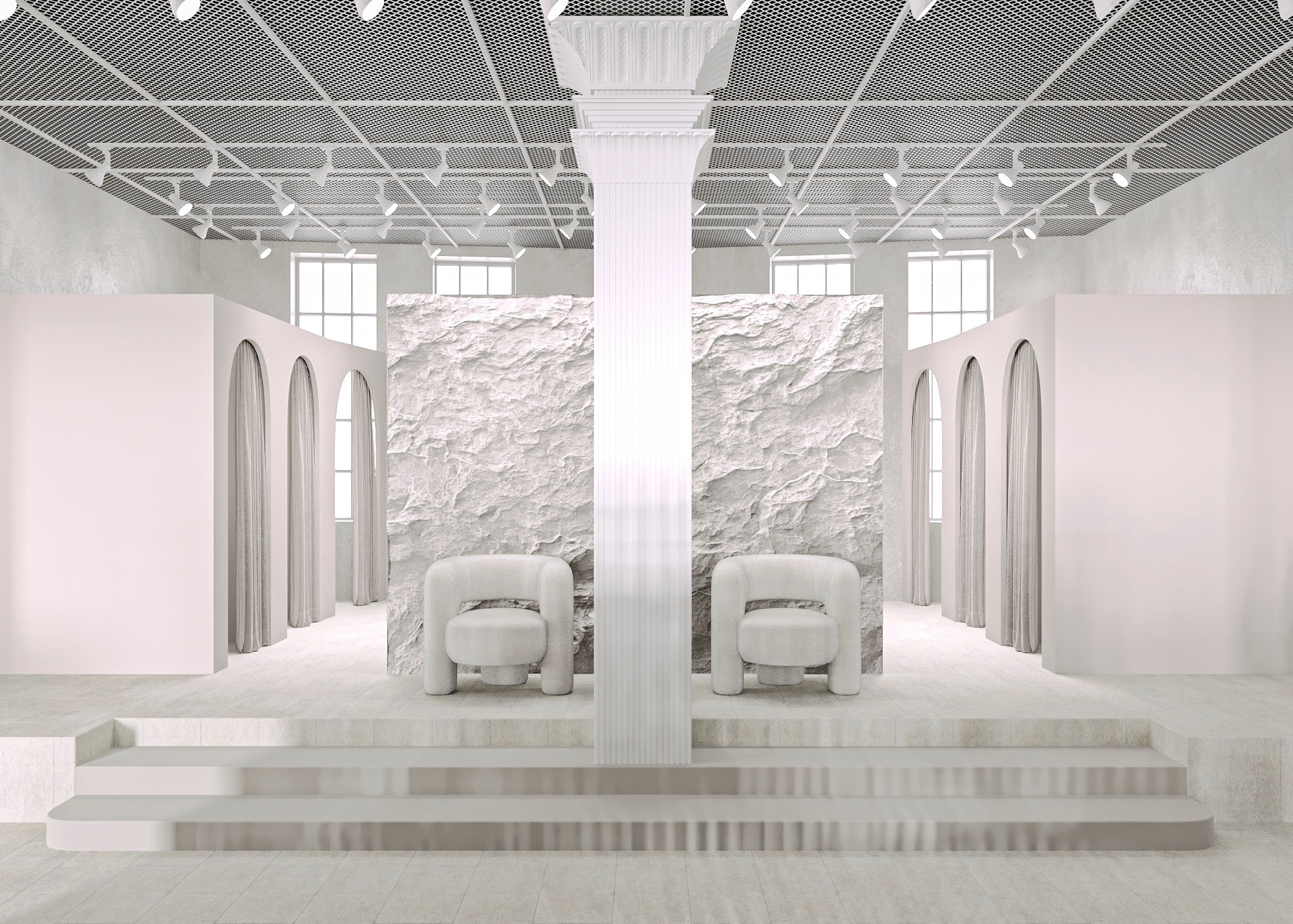 МАГАЗИН ОДЕЖДЫ INDRESS (МОСКВА) 185 КВ.М. Irina Balykina — Interior 3D Visualisation