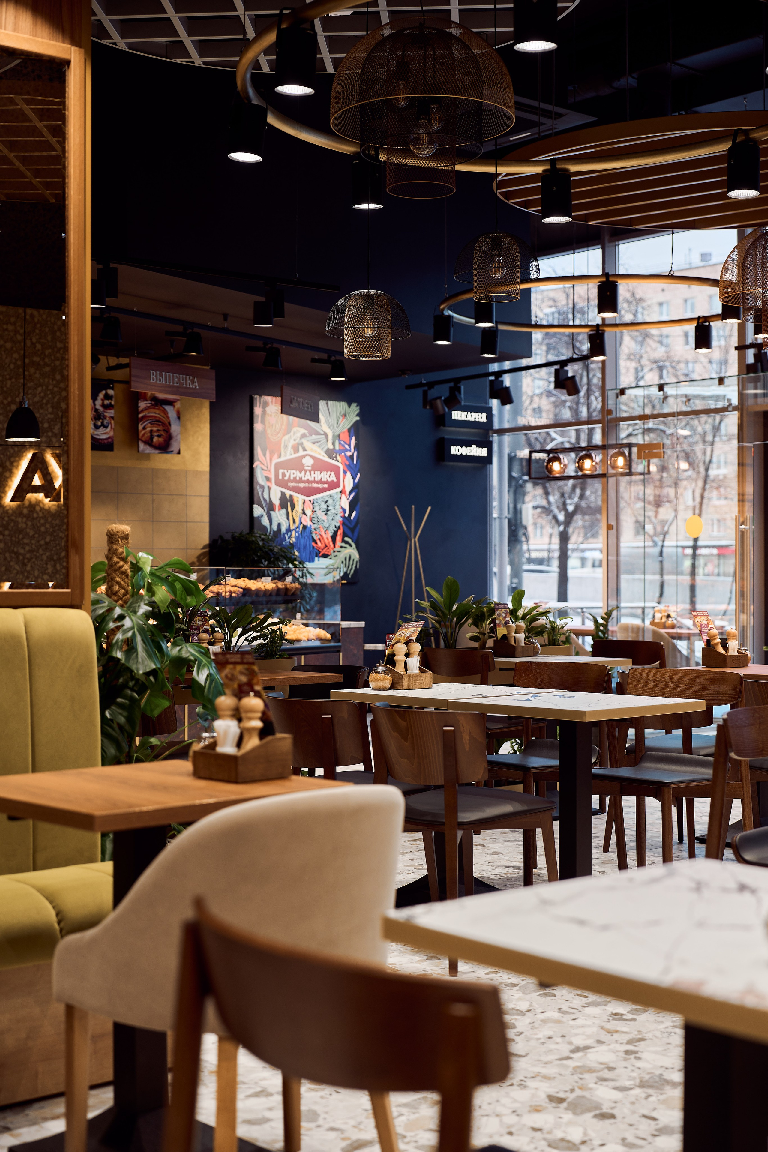 Кафе Гурманика на Бутырской (Бизнес съемка). Бояршинов Антон Интерьерный фотограф/видеограф Москва
