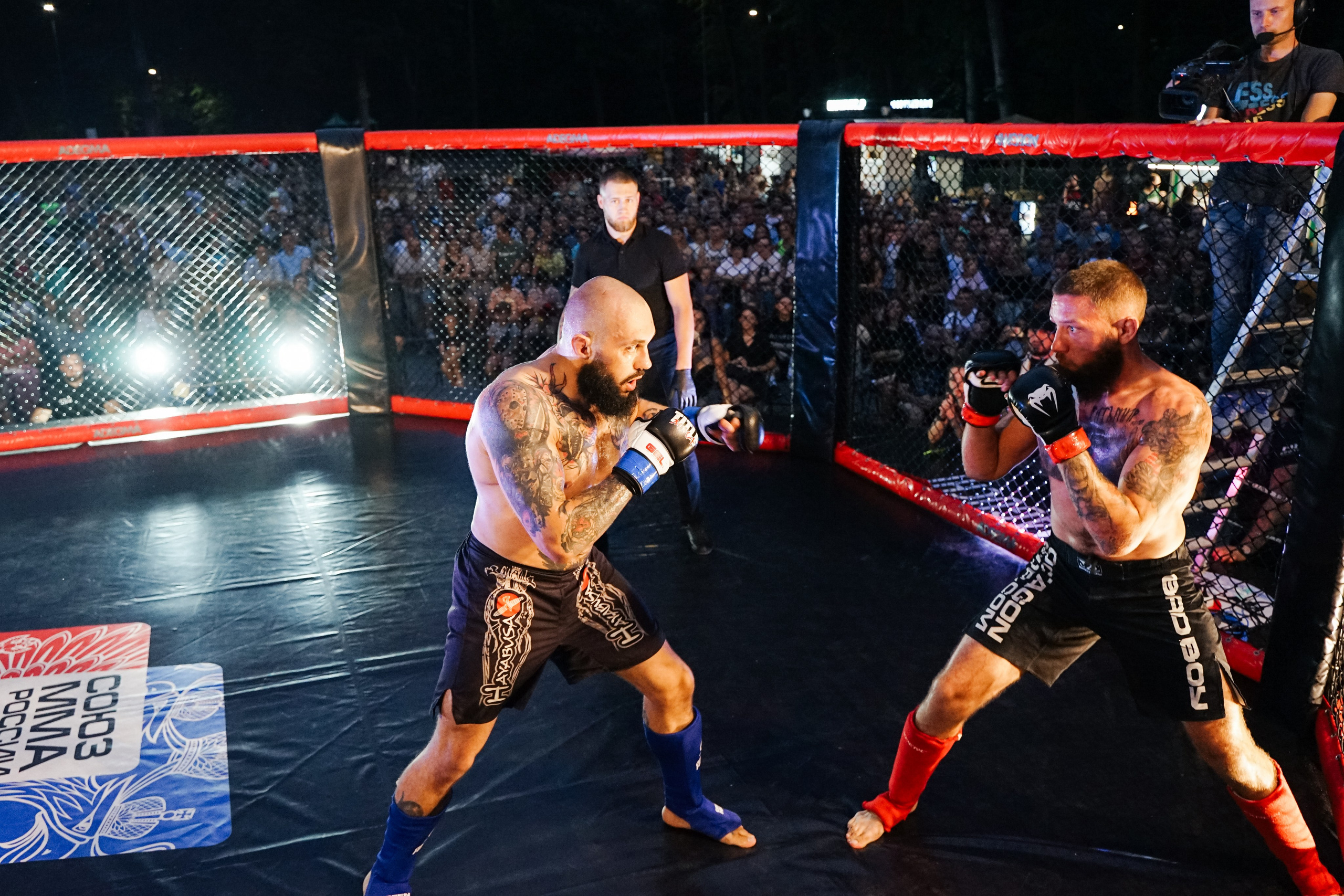 Вечер боев в ЦПКиО. Фотограф Надежда Погребняк | Рязань | Москва