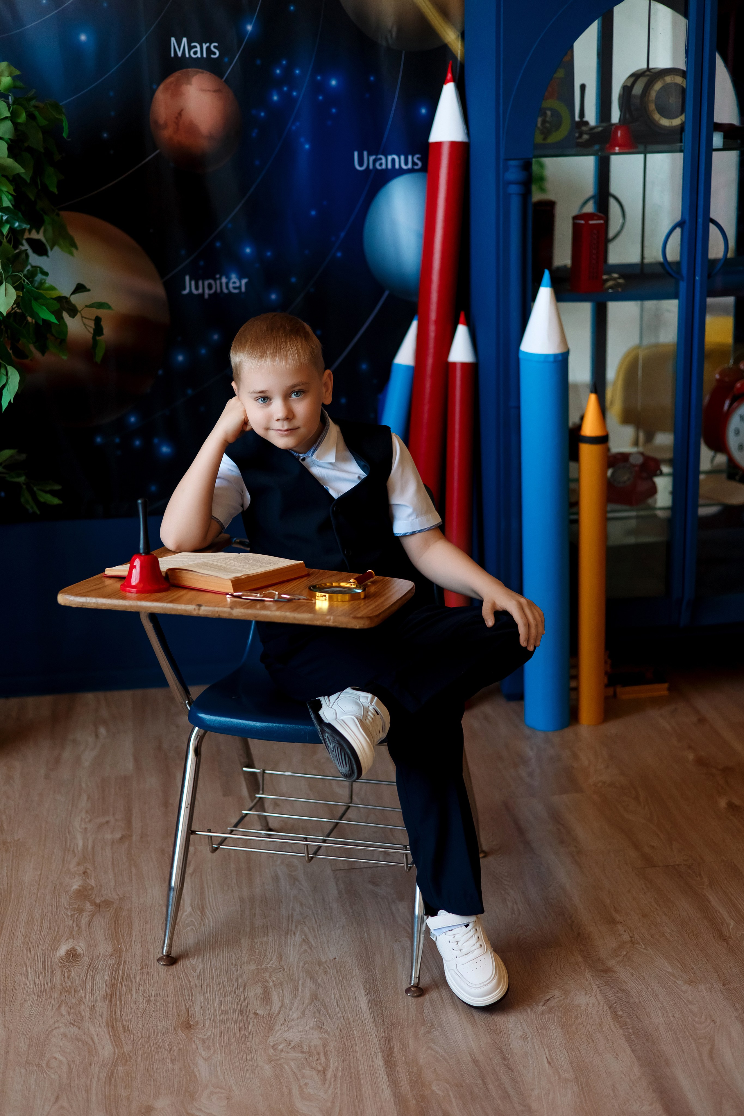 4 класс фотосессия в фотостудии. Фотограф Любовь Корниенко, Примоский край