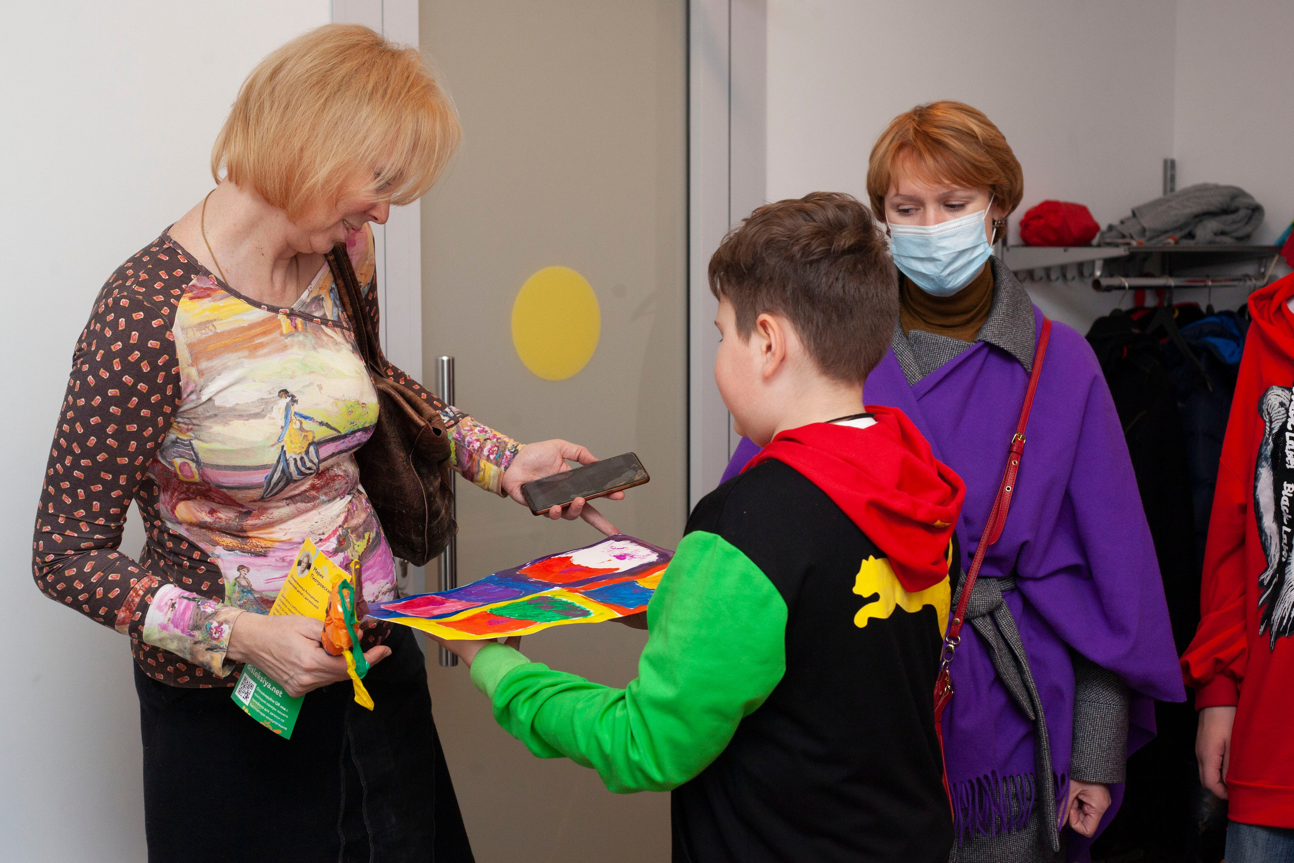 Детский мастер-класс в ММОМА. Stanislav Baryshev — People. Emotions. Atmosphere