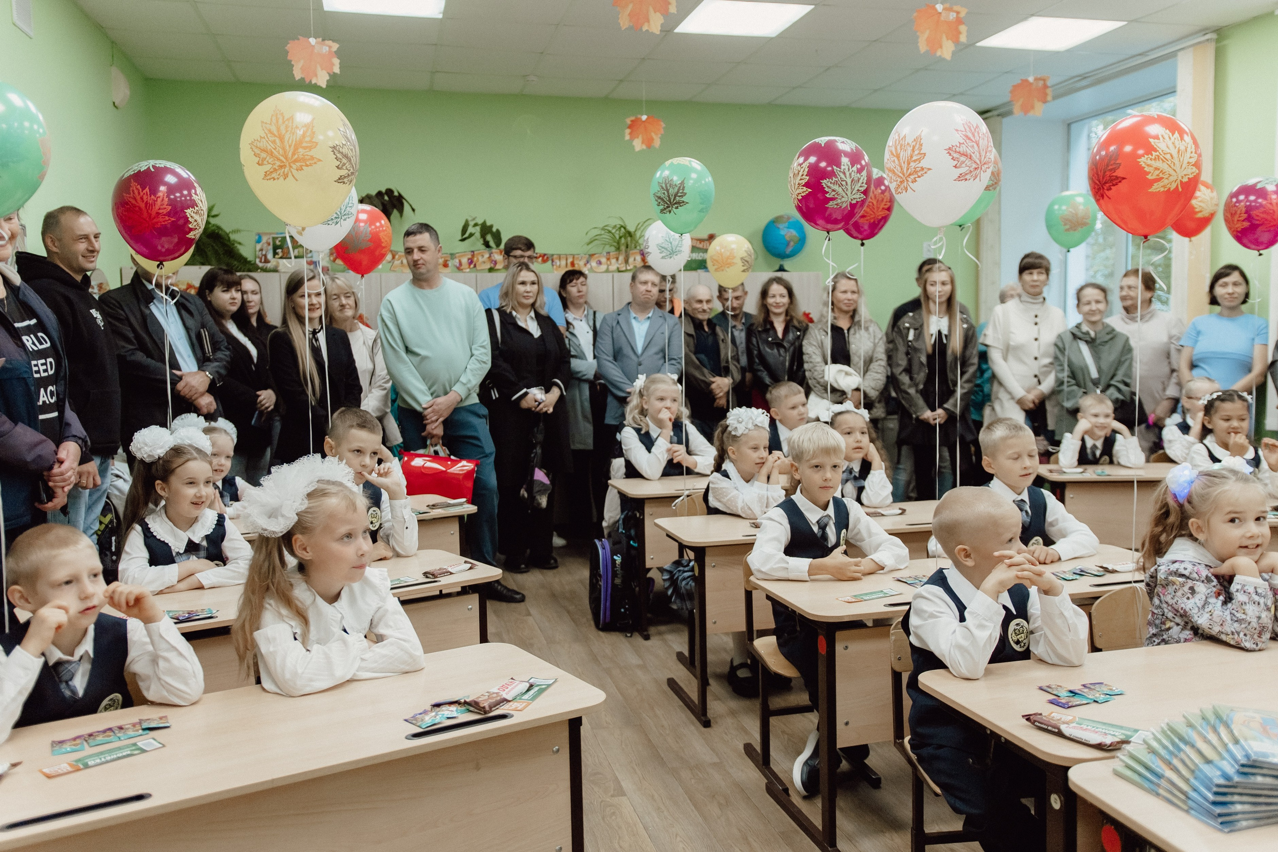 1 сентября 1 «Б» класса. Фотограф в Кирове и Кирово-Чепецке Валерия Шиляева