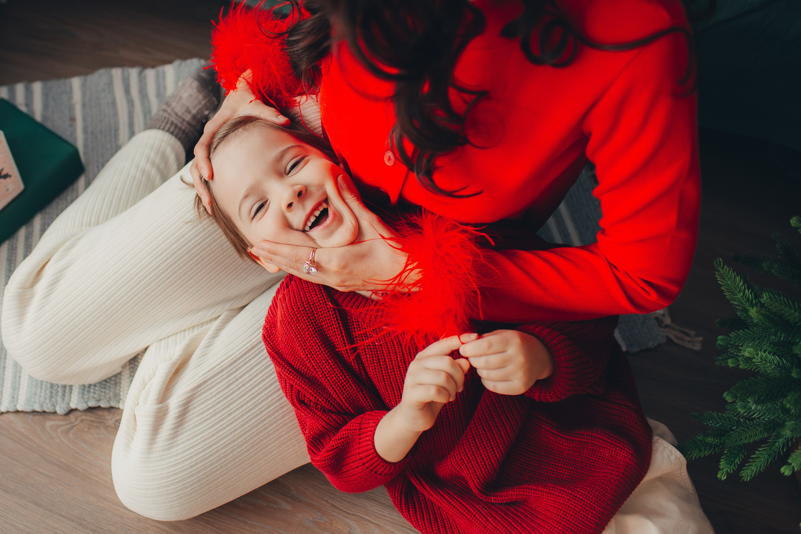 Новогодняя съёмка в студии. Фотограф Евгения Мальцева, Архангельск