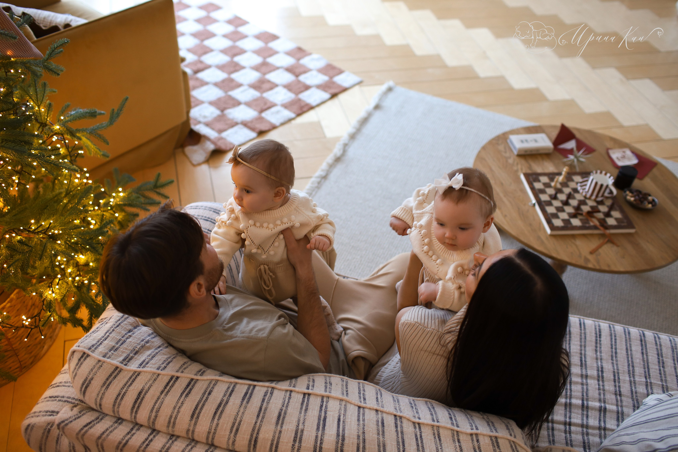 Новогодние фотосессии. Ирина Кан Фотограф новорожденных в Екатеринбурге