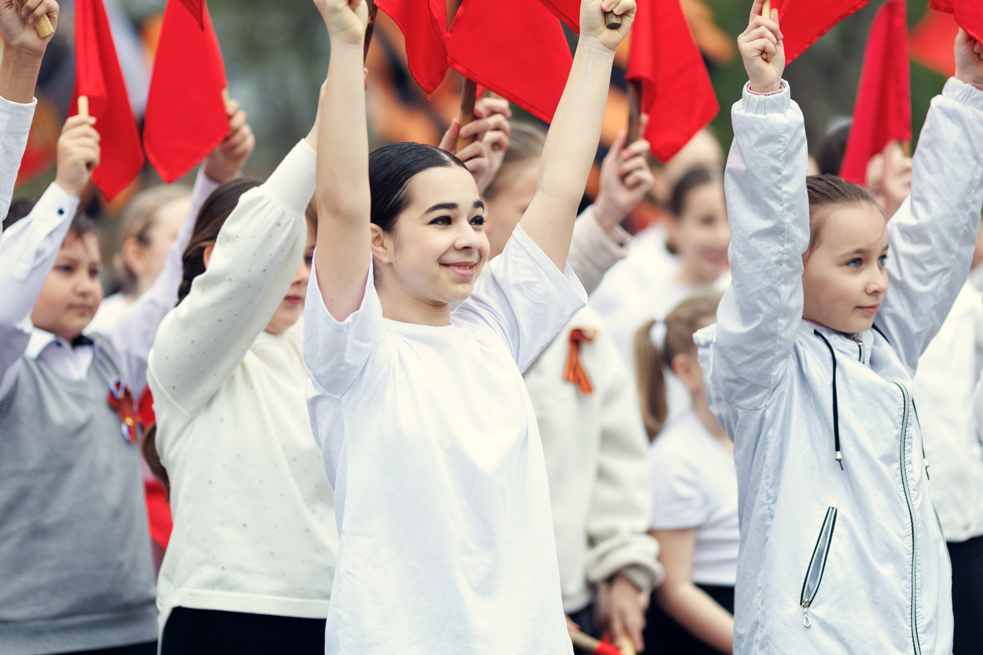 Празднование 80-летия победы над фашизмом. Славянка. Приморский край. Андрей Кровлин — фотограф в Славянке