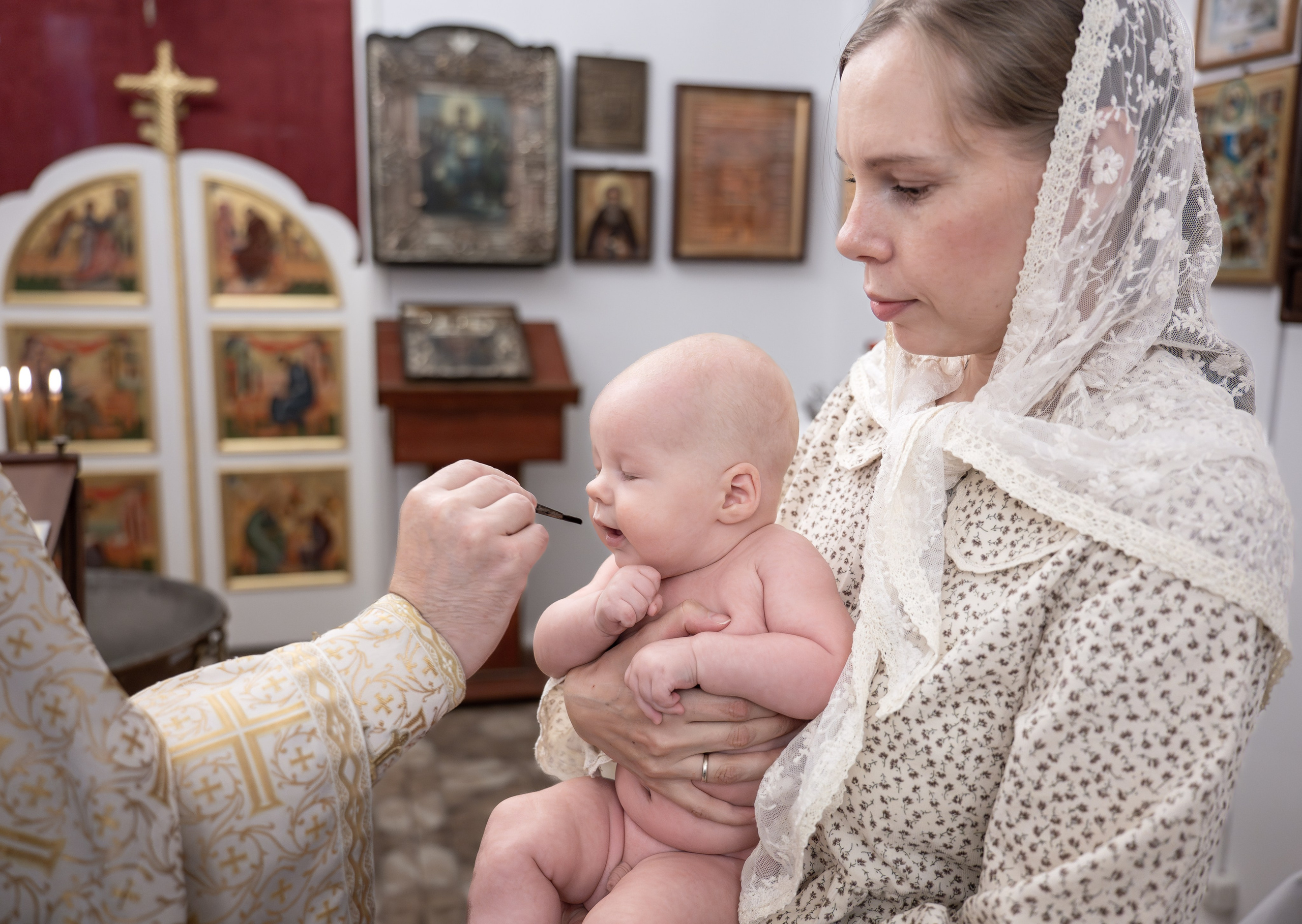 Крещение мл. Максима. Фотограф в Москве