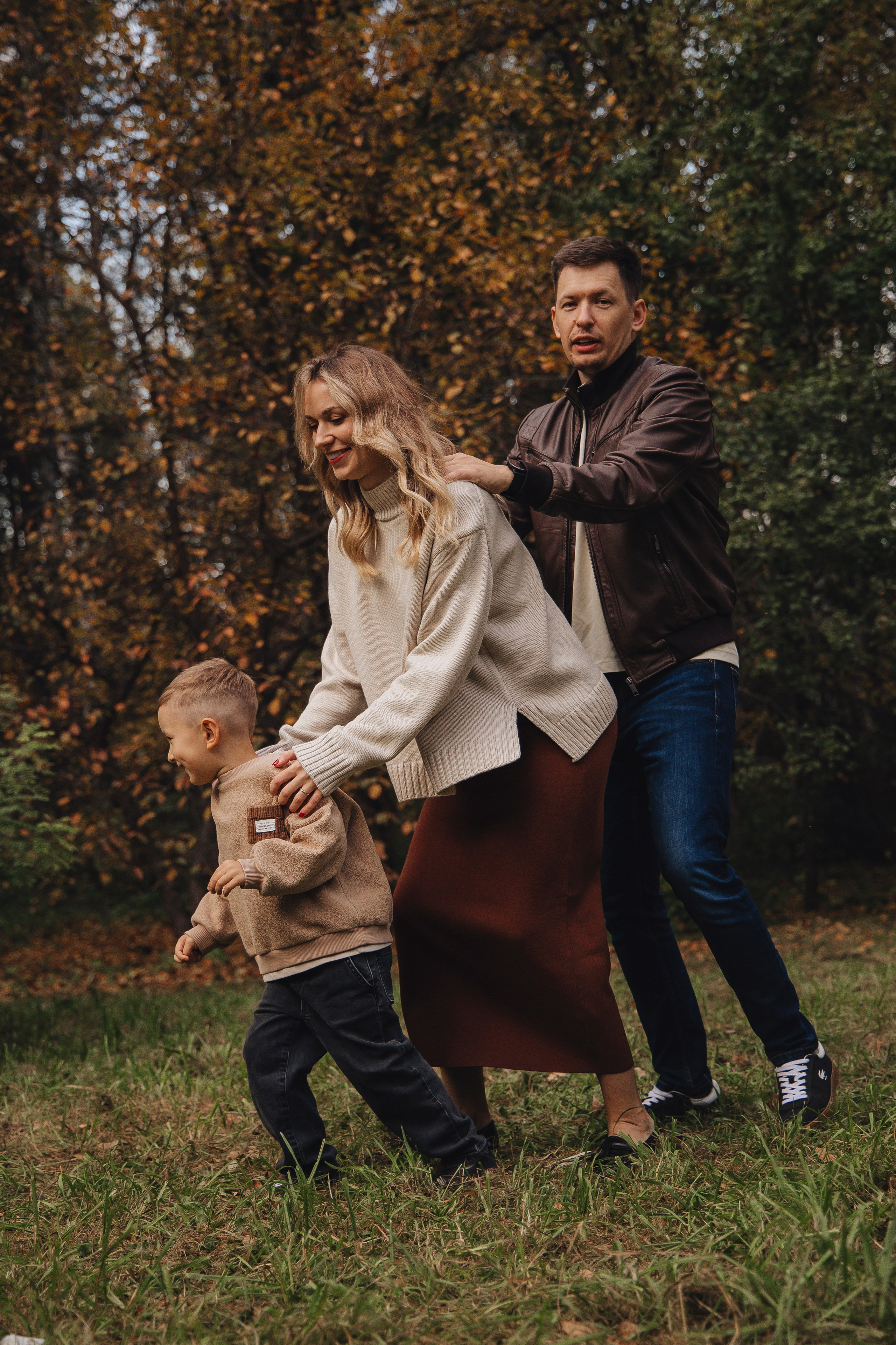 Осенняя прогулка. Фотограф Новосибирск