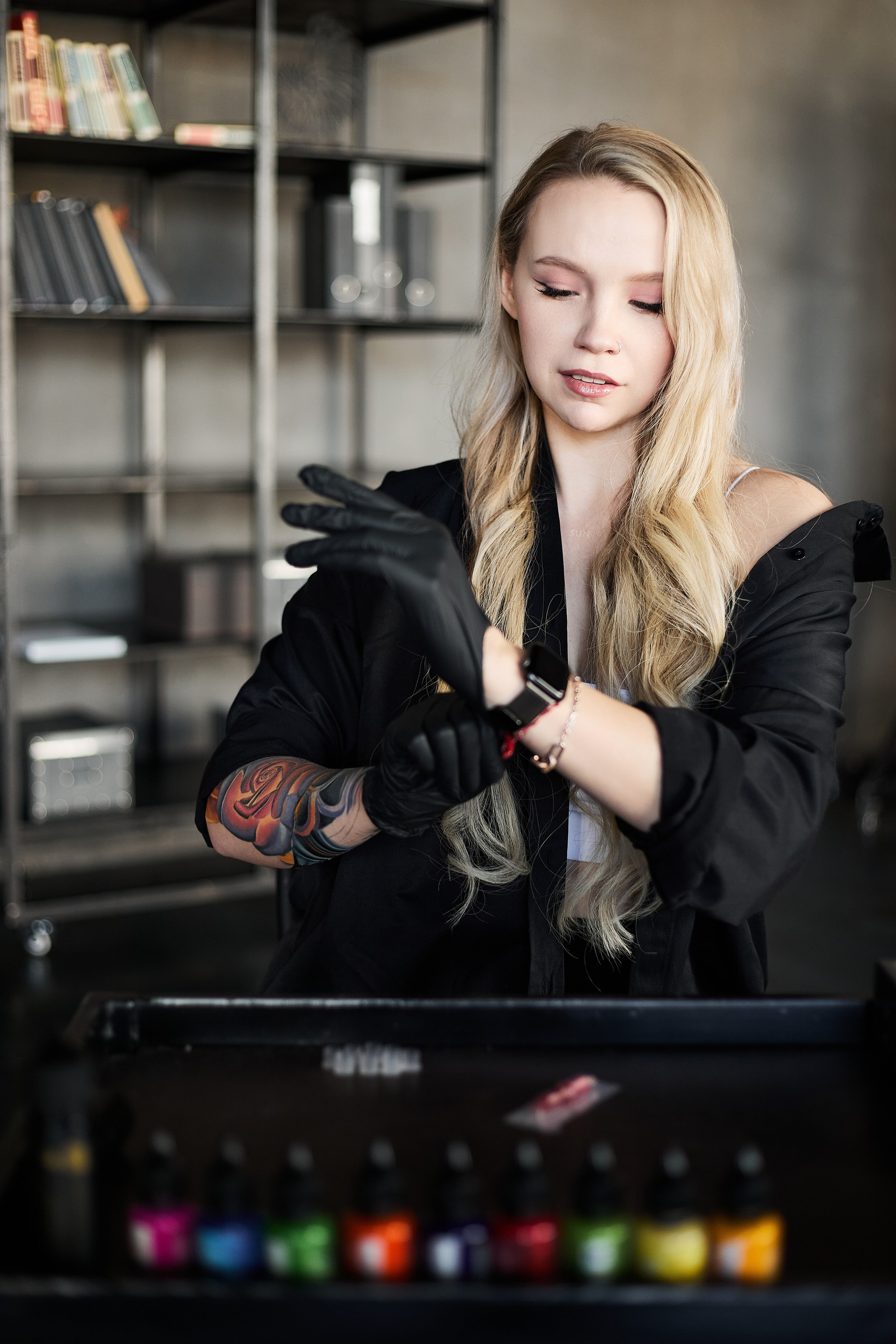 Тату мастер. Репортажный Фотограф Москва Дарья Лунева