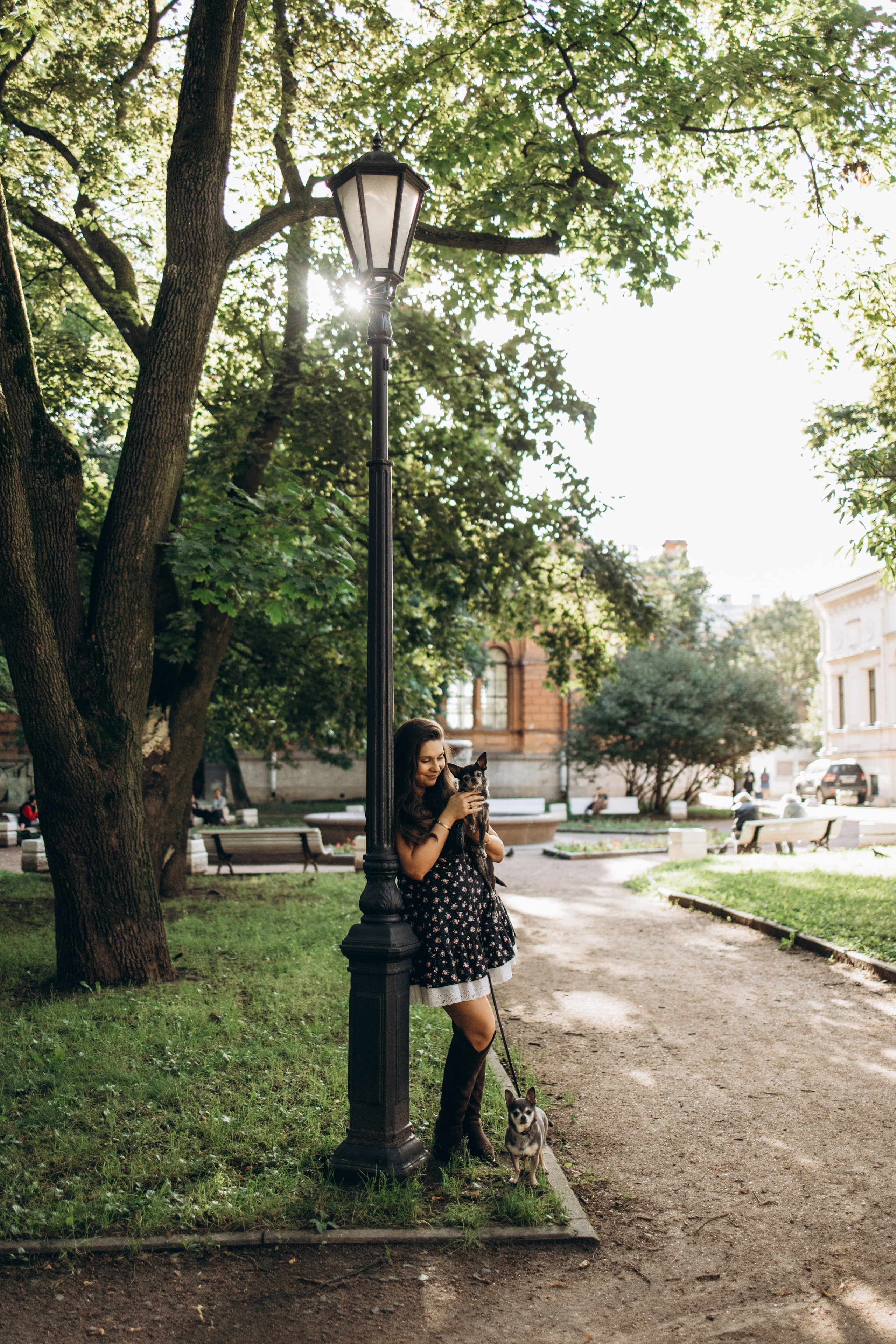 Даша и ее мальчики. Фотограф — Анималист | Санкт-Петербург