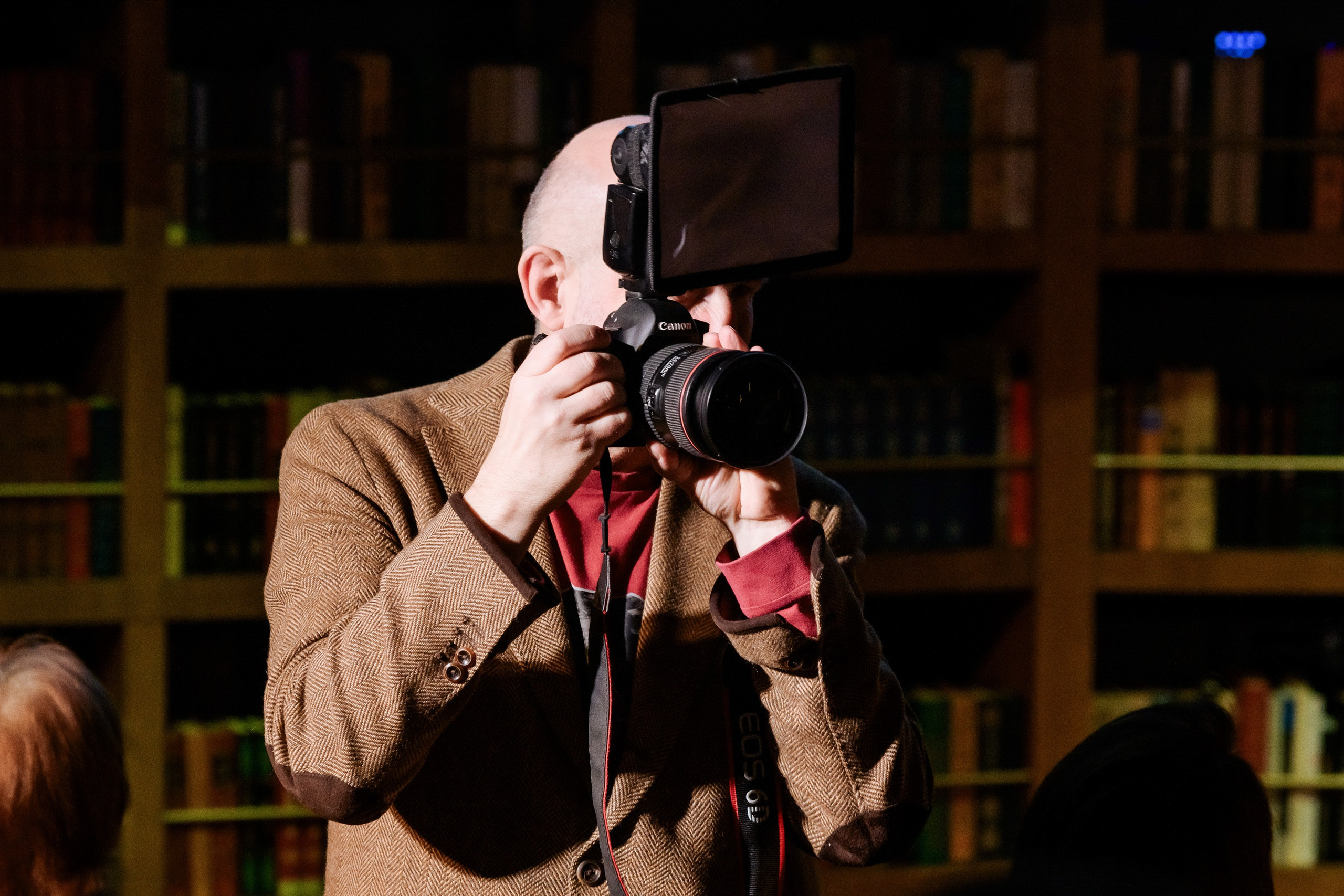 Презентация стихов Надежды. Репортажный фотограф Сергей Дроздов