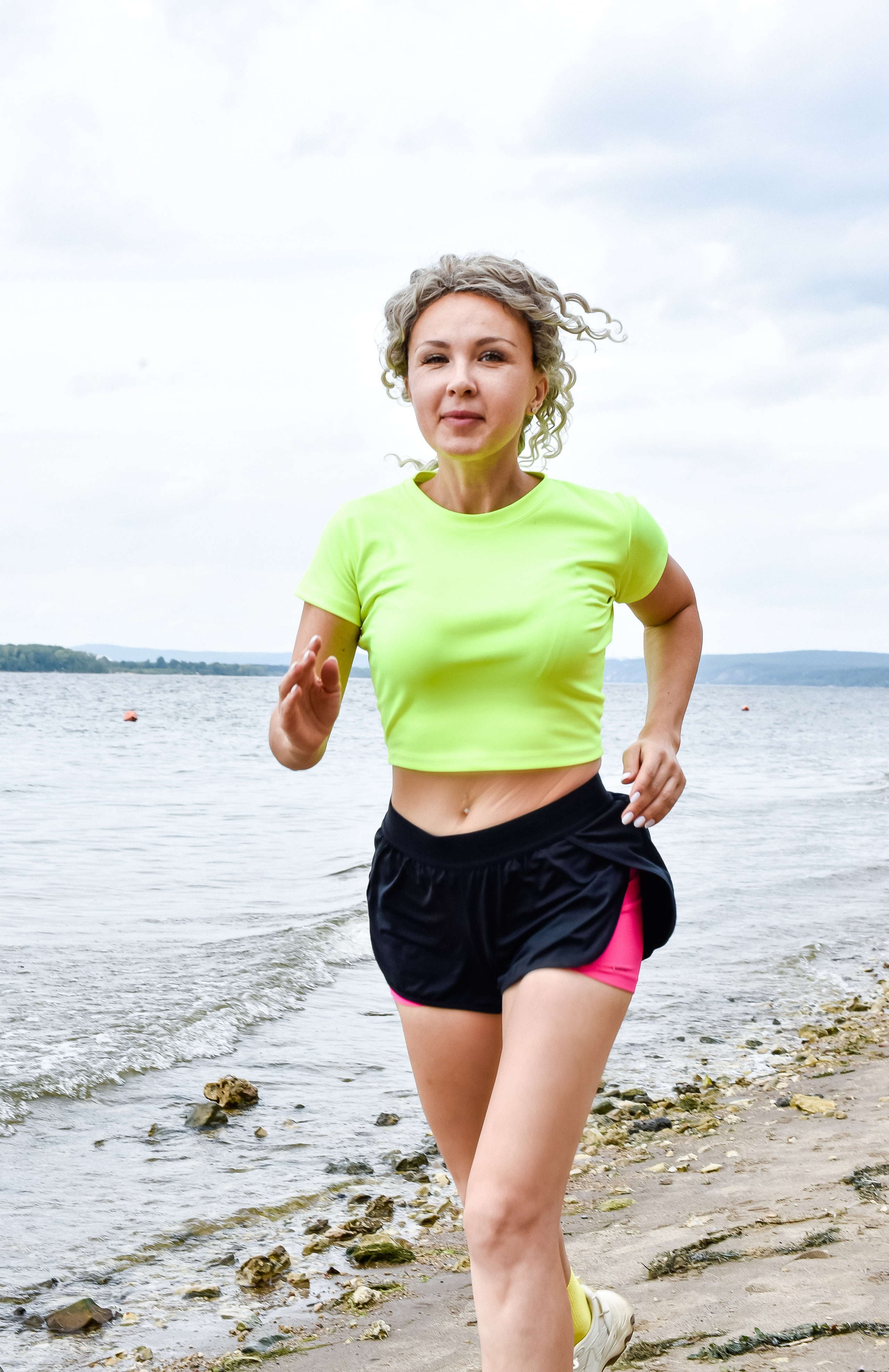 Фитнес-леди