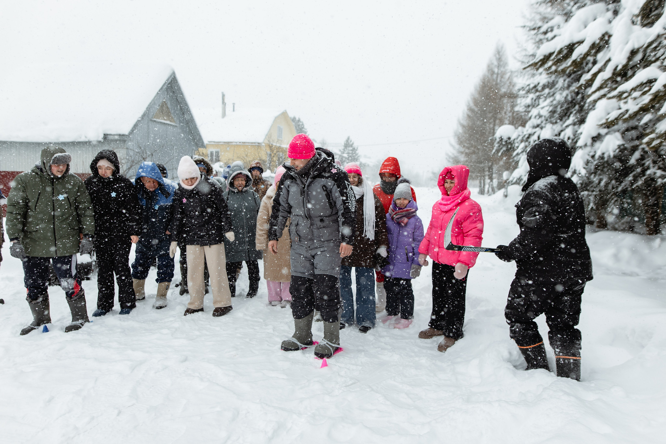 Снежное Гендер-пати. Свадебный фотограф Михаил Александров