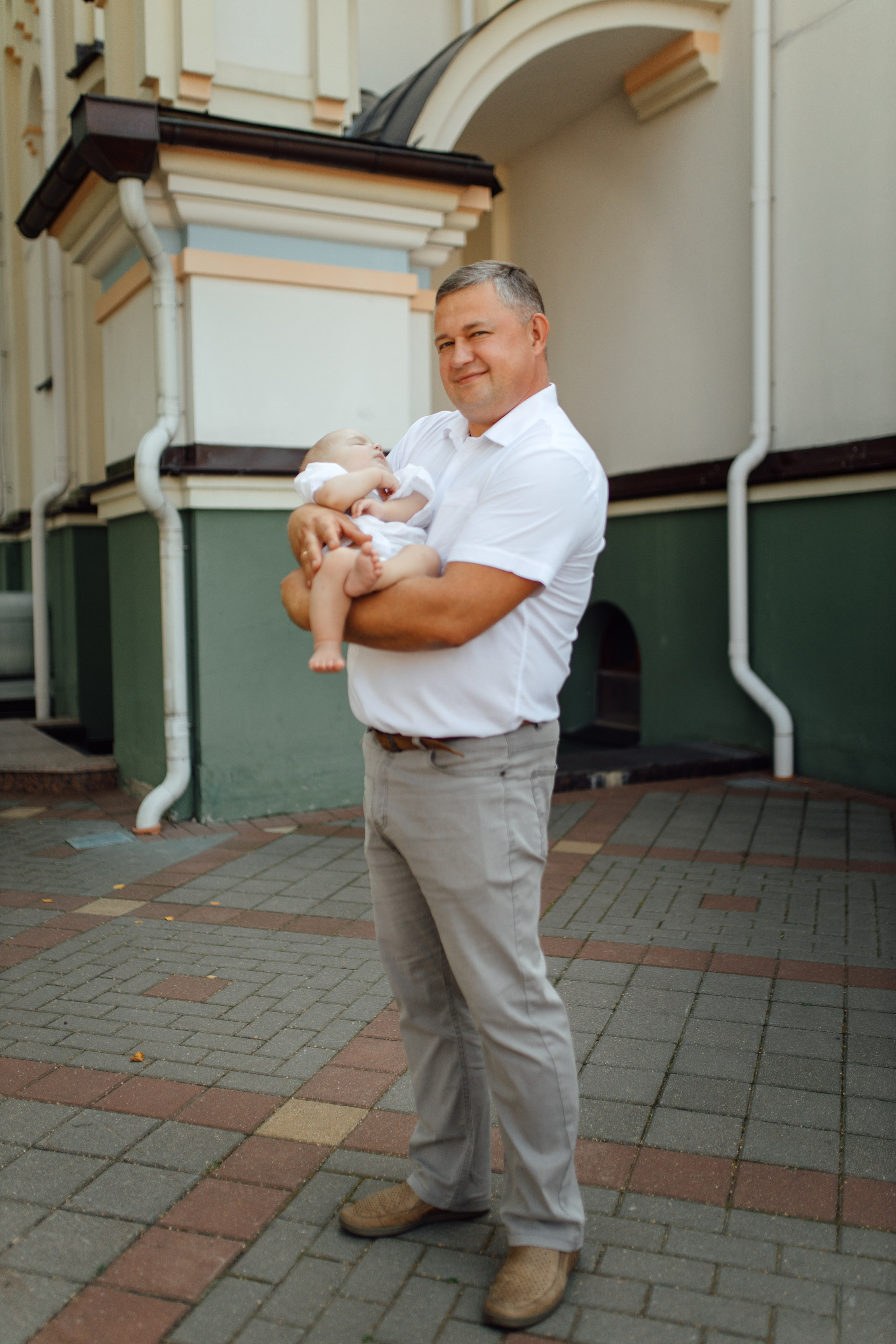 Крещение Егора (Георгия) Державный храм, св. Елисаветенского монастыря, Новинки, август 2024