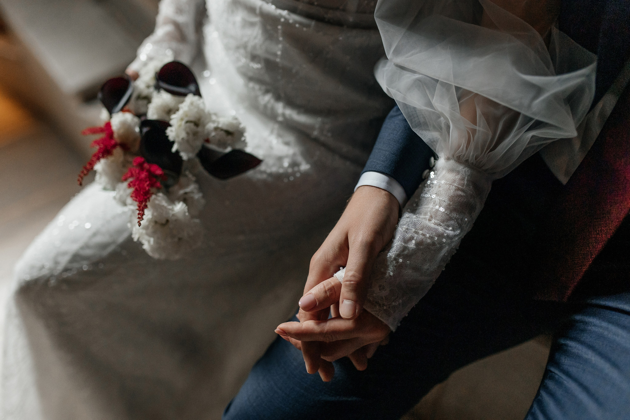 Свадебная фотосессия в студии в Москве