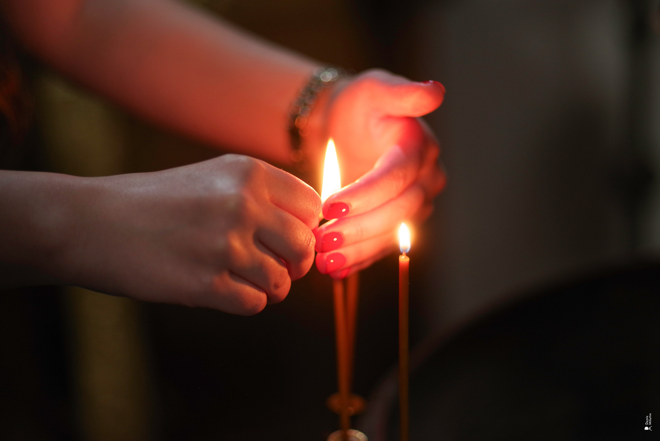Крещение Сенаки. Портретный фотограф Денис Милютин