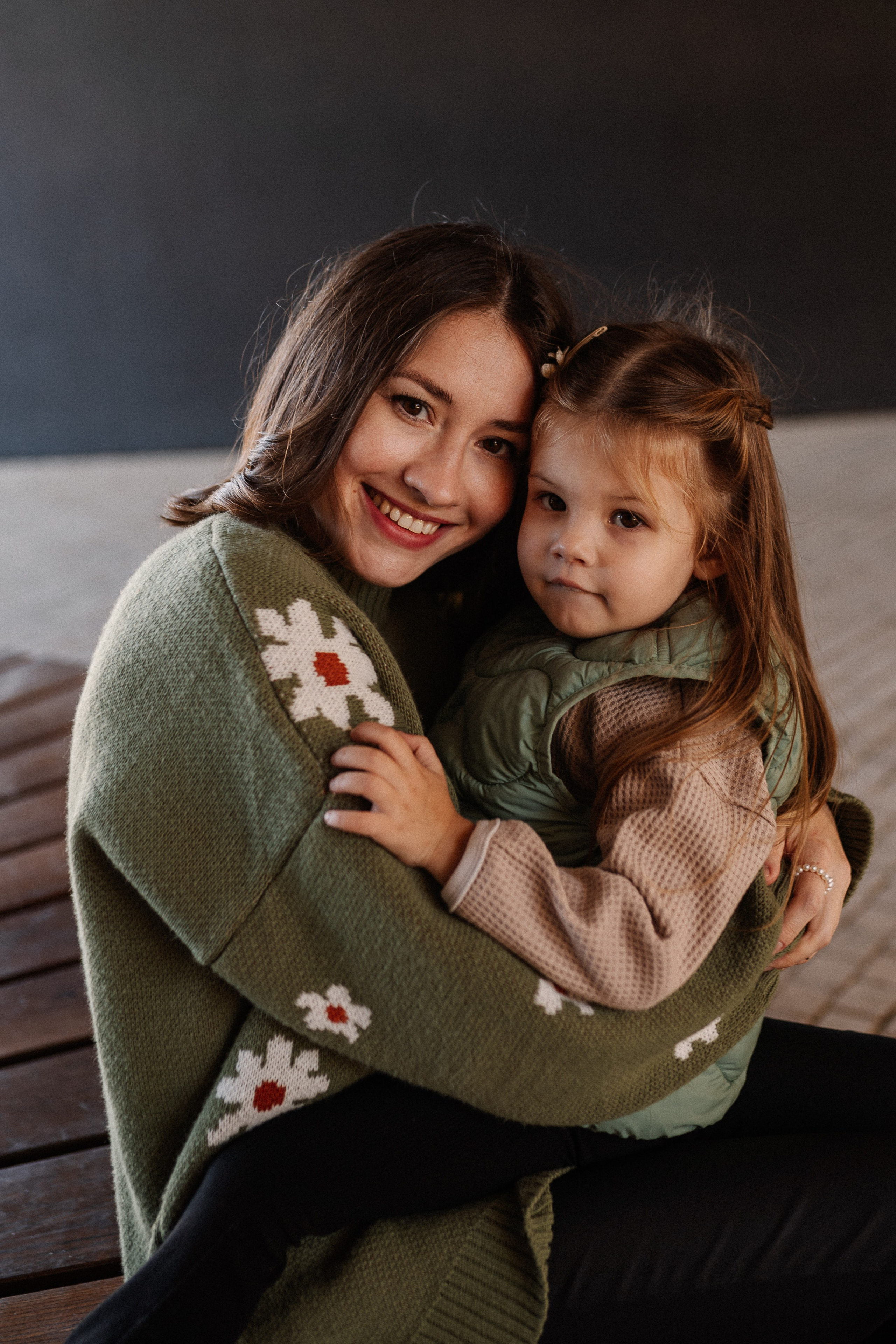 Женёк, Артём и Света в парке. Семейный и детский фотограф в Краснодаре