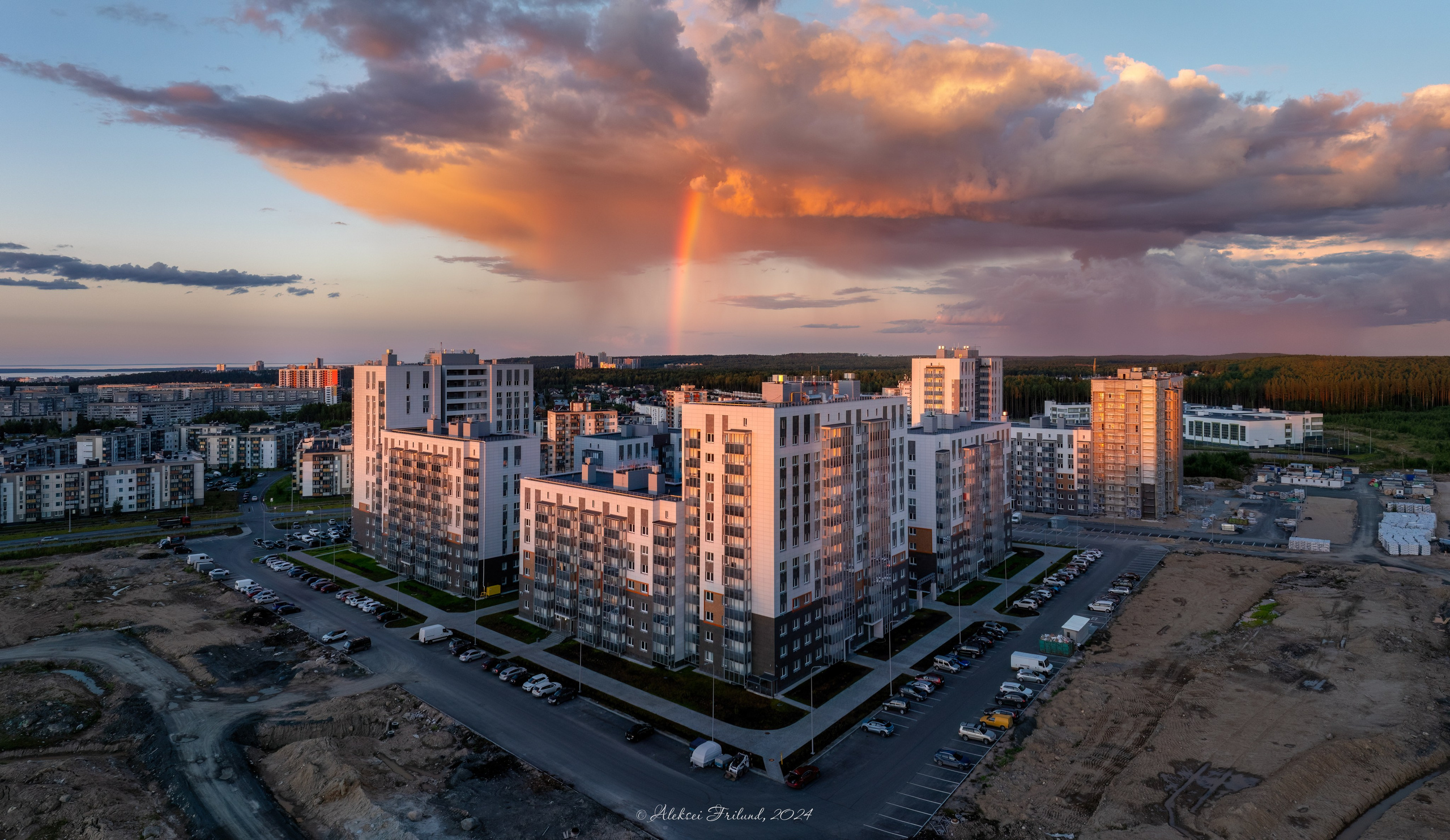 Петрозаводск. Аэросъемка. Фото и Видео в Карелии. Алексей Фрилунд