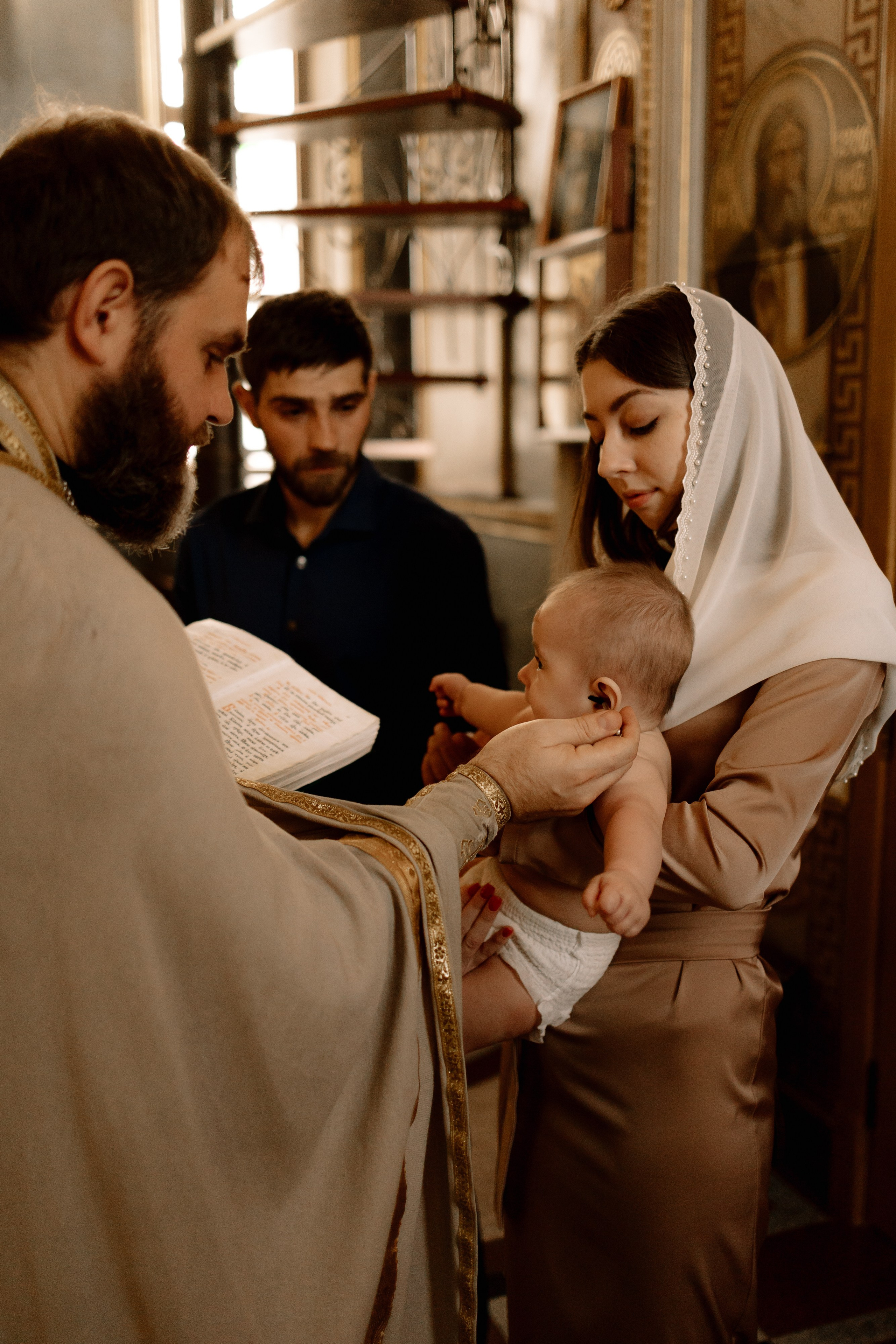 Крещение Тимура. Семейный фотограф в Краснодаре Храмова Анна