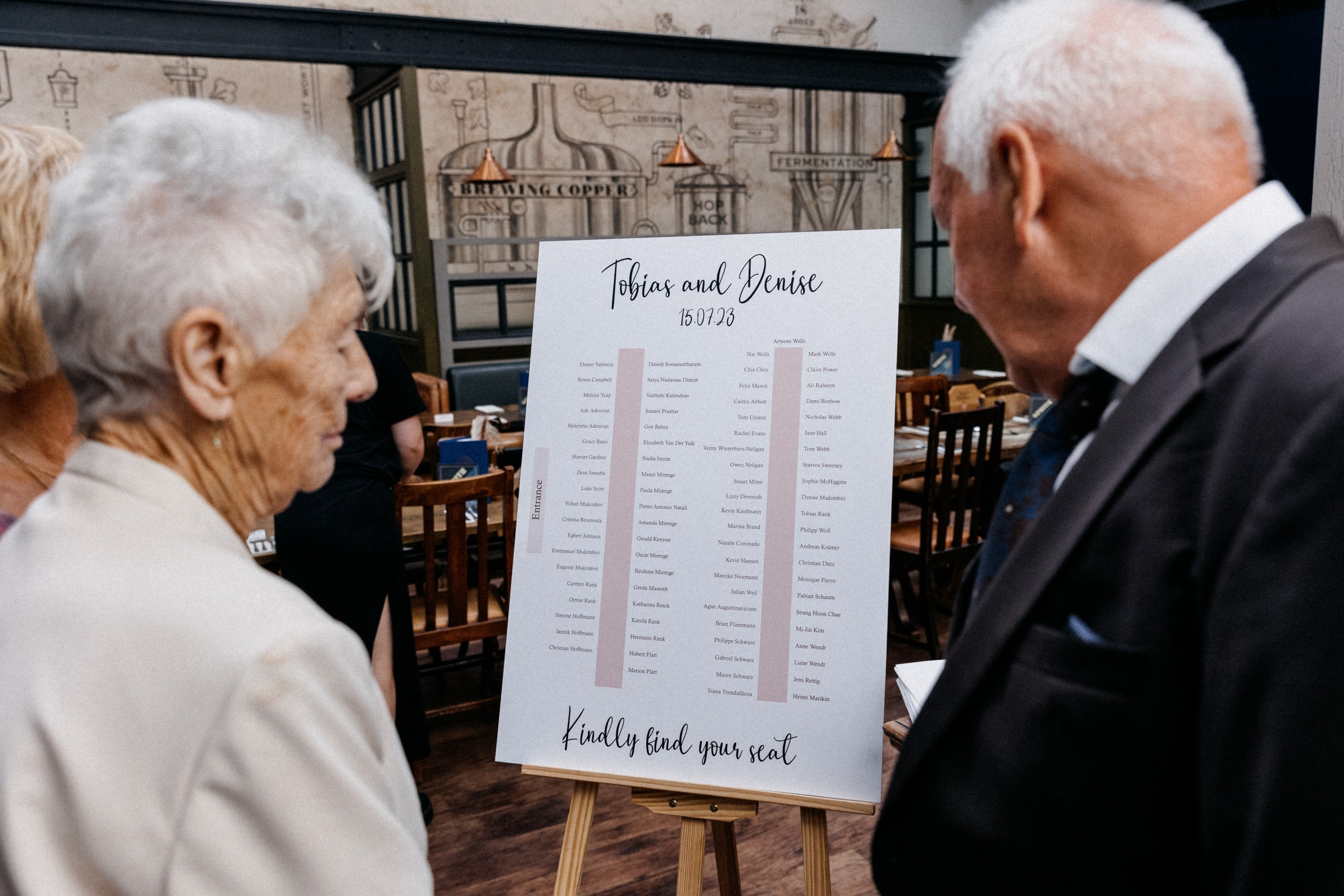 Denise & Tobias at The Old Brewery, Greenwich. Moments Catchers — Wedding Photography & Video Duo in London