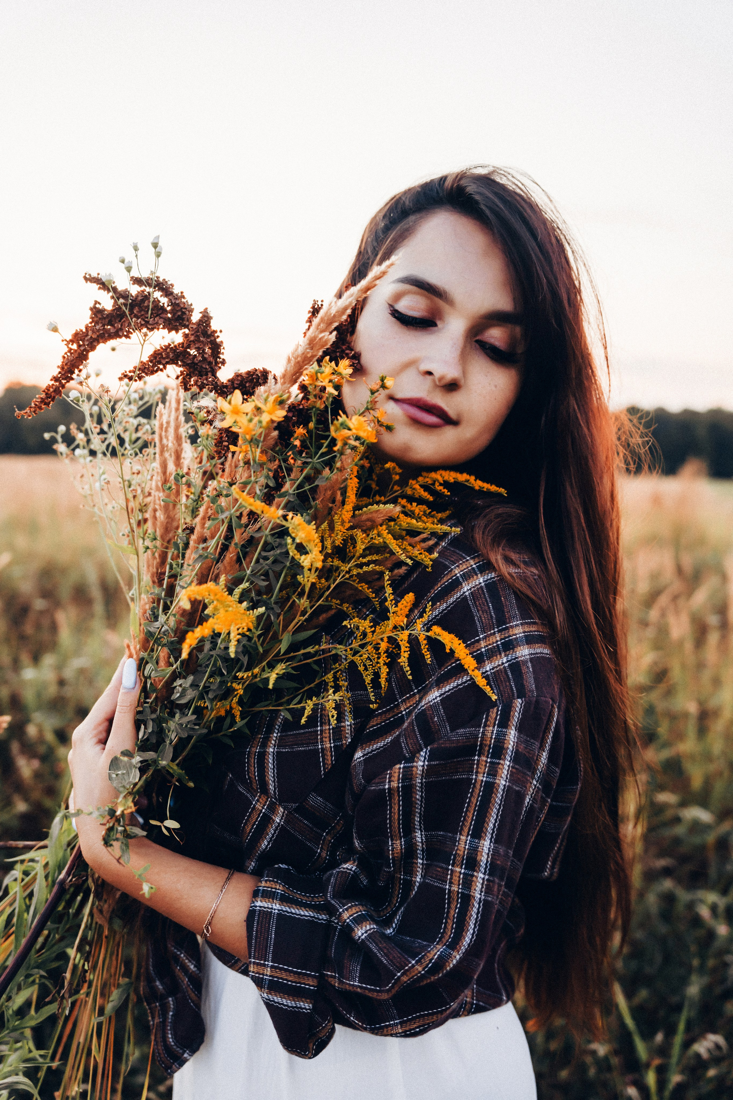 Семейная съемка на закате