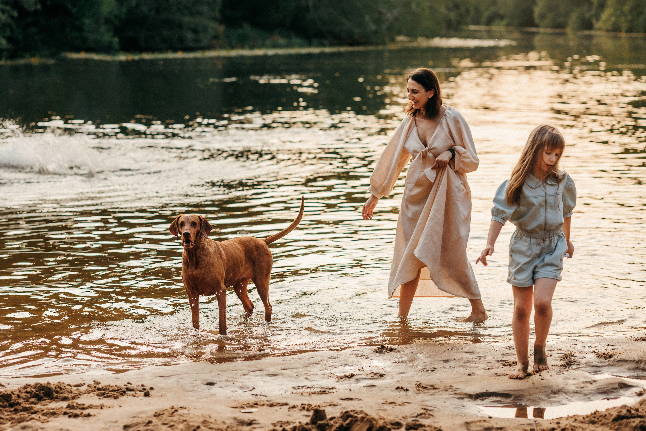 Марина, Глеб, Мая и Чили. Фотограф-анималист Елена Радченко, Москва