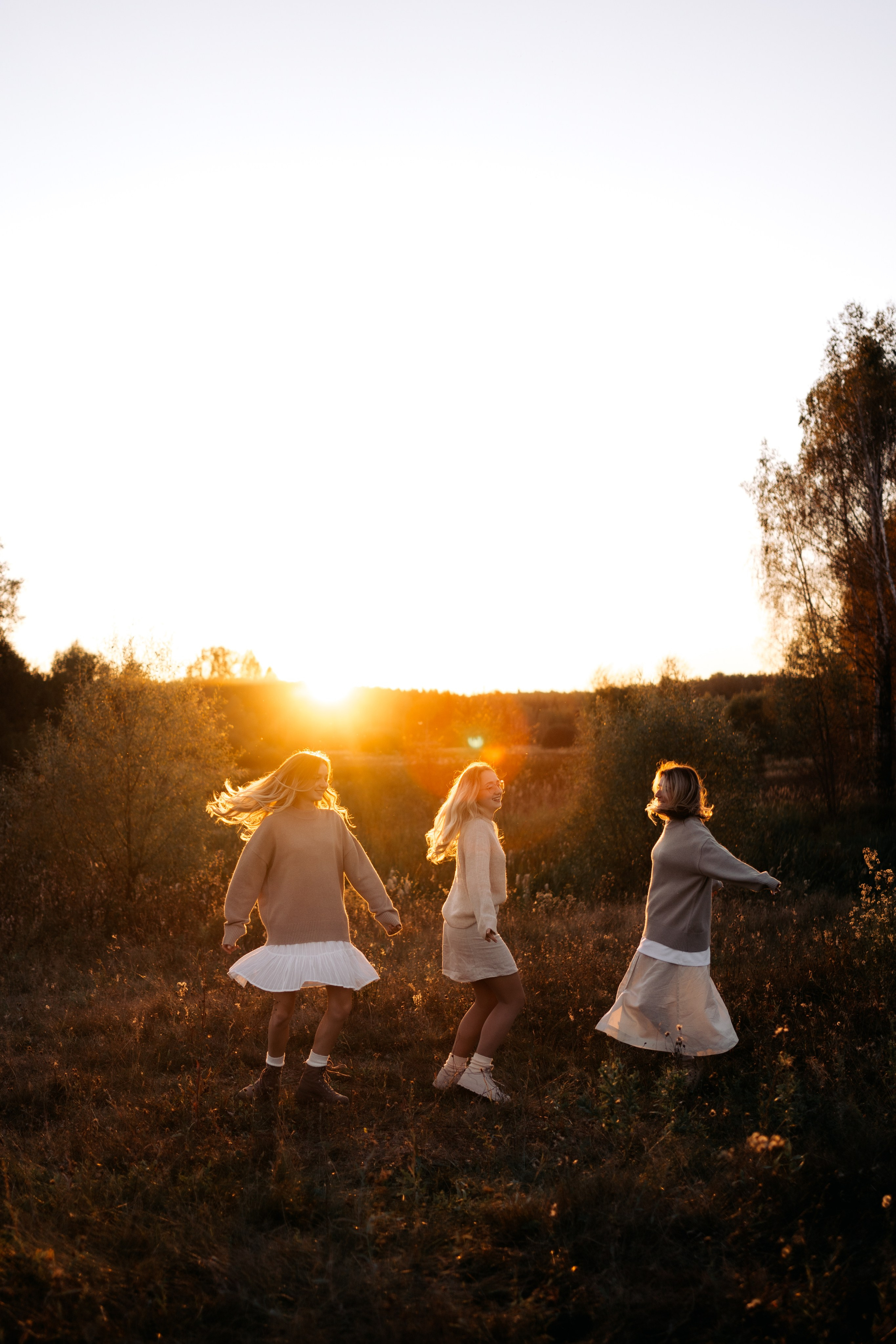 Семейная фотосессия на качелях. Семейный фотограф в Москве и в Домодедово Екатерина Патракова