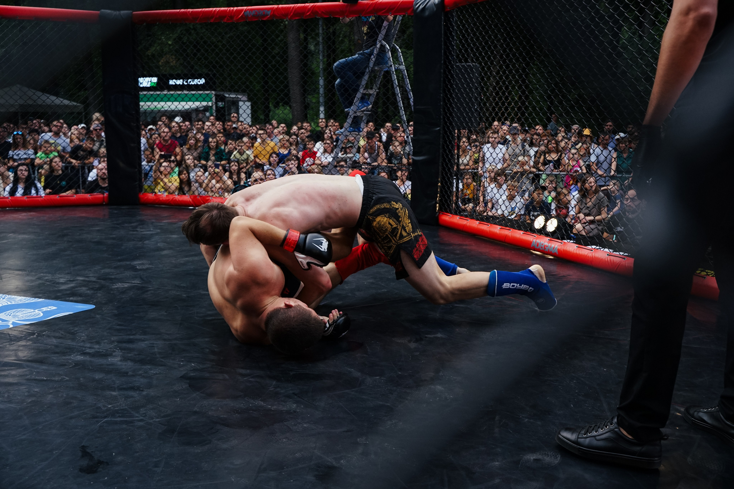 Вечер боев в ЦПКиО. Фотограф Надежда Погребняк | Рязань | Москва