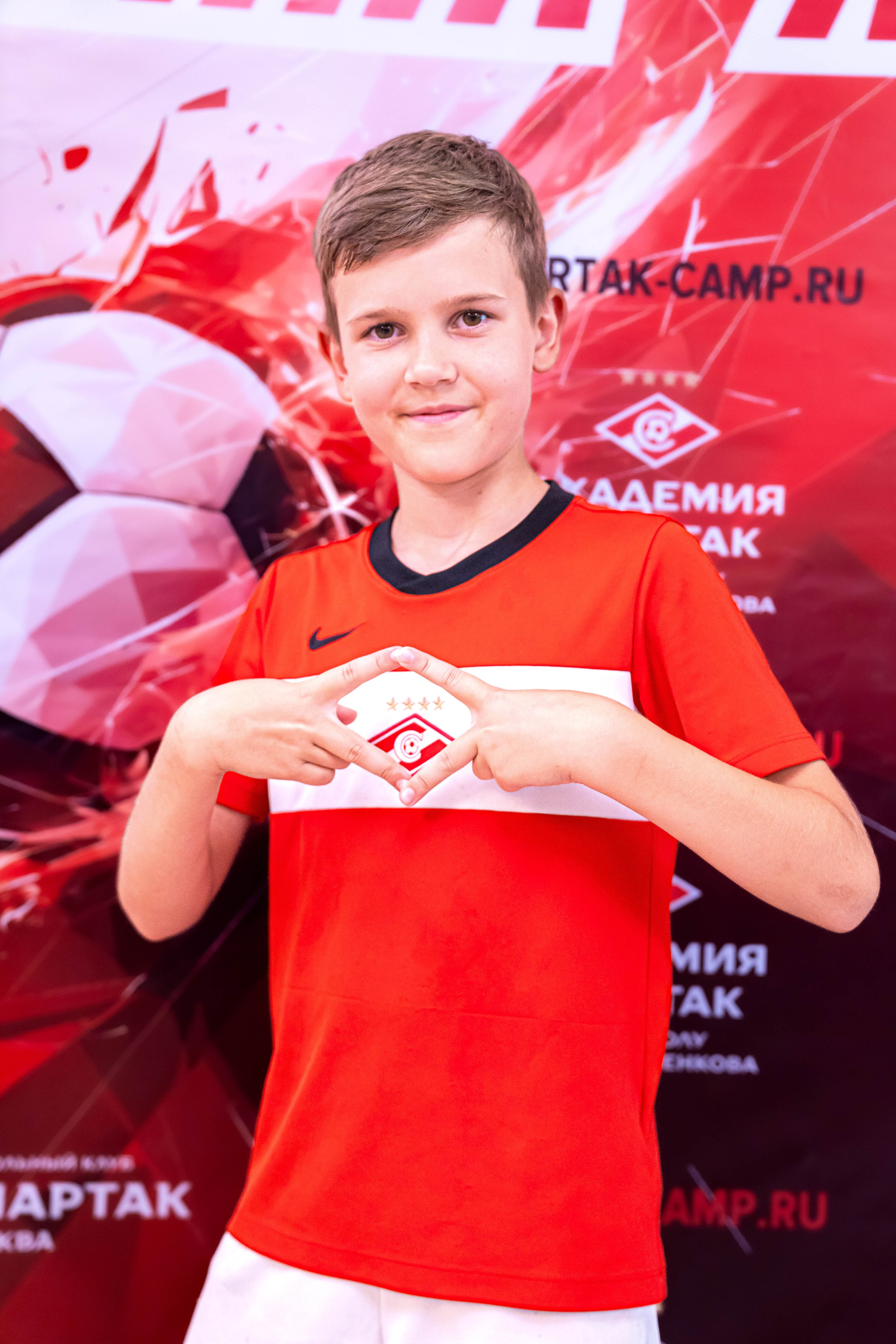 Портреты футболистов Спартак Юниор. Фото и видео съёмка на заказ. VAU Studia. Москва