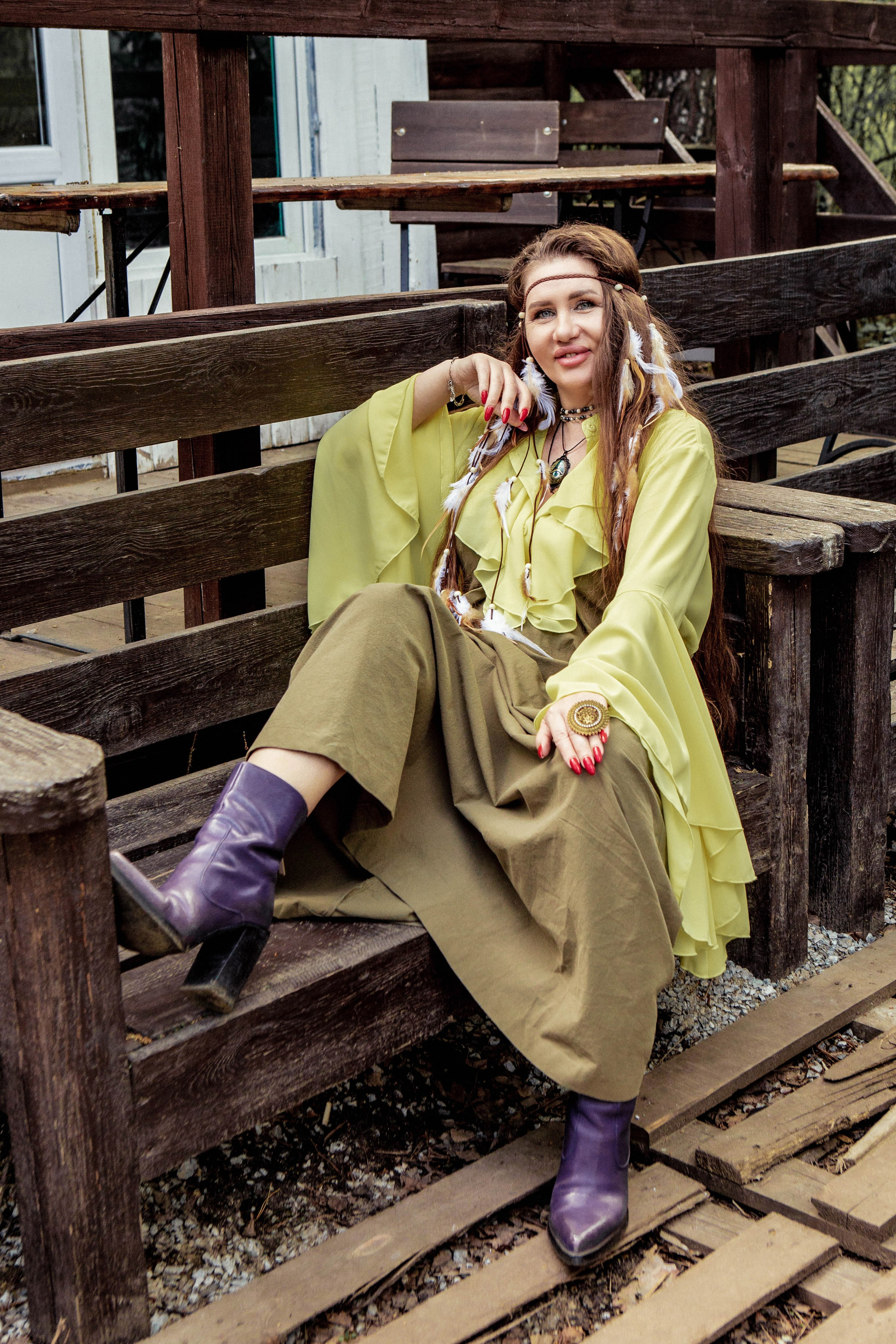 «Музыка ветра» БОХО. Фотограф Екатерина Голицына