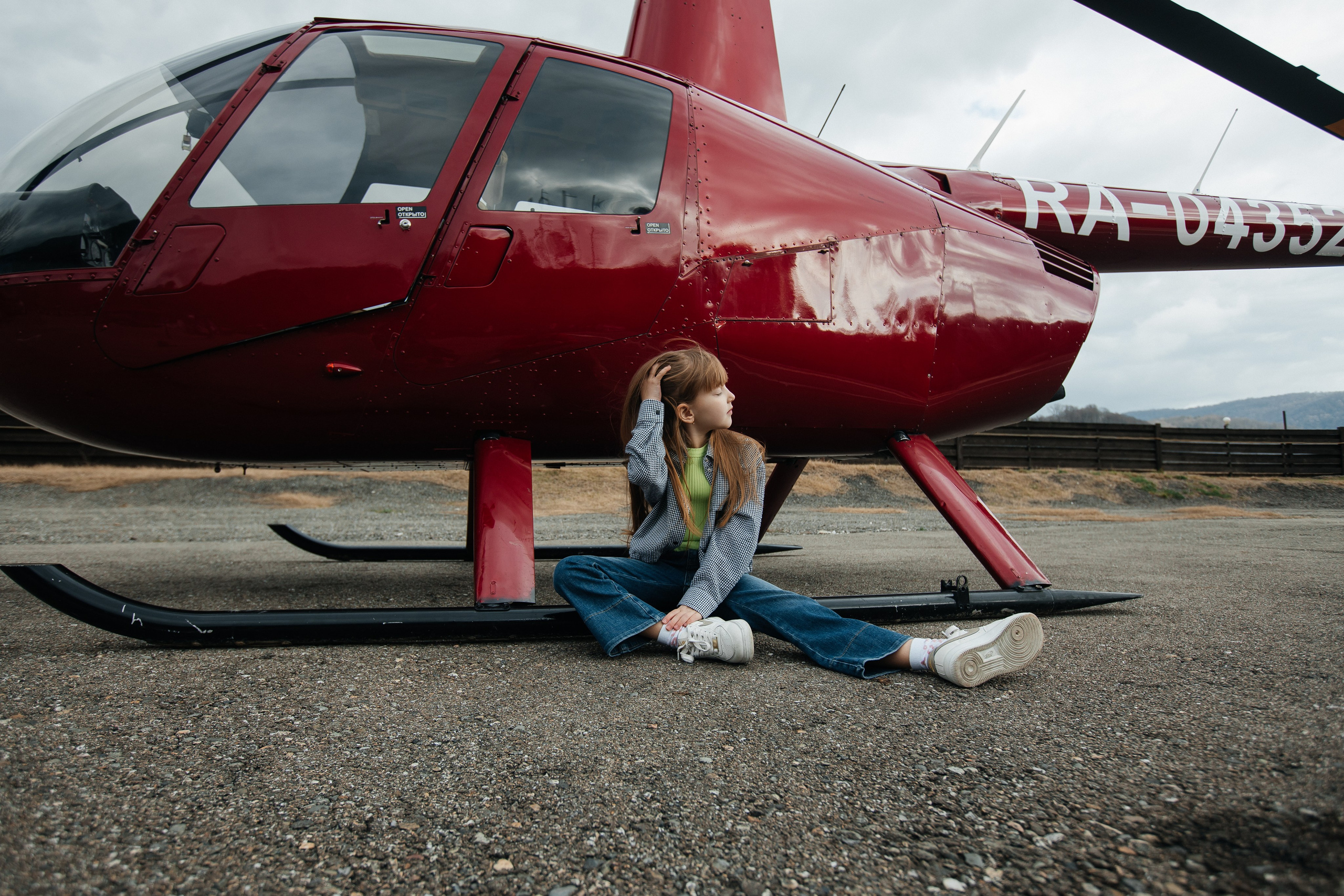 Aviation Style. Efimova Model Agency