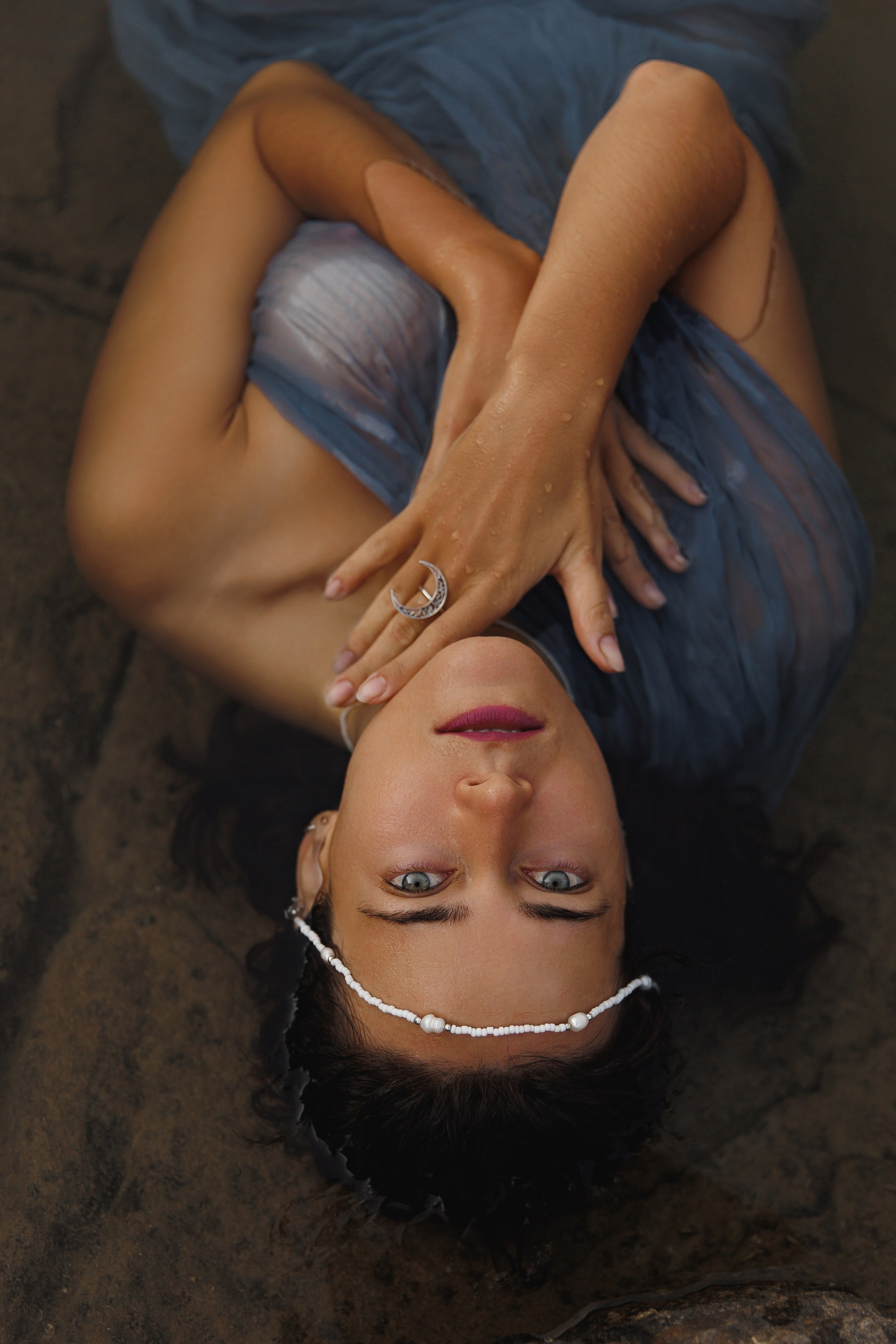 Богиня ин зе оушен. Wedding photographer in St. Petersburg, Europe and Israel Anna Agafon