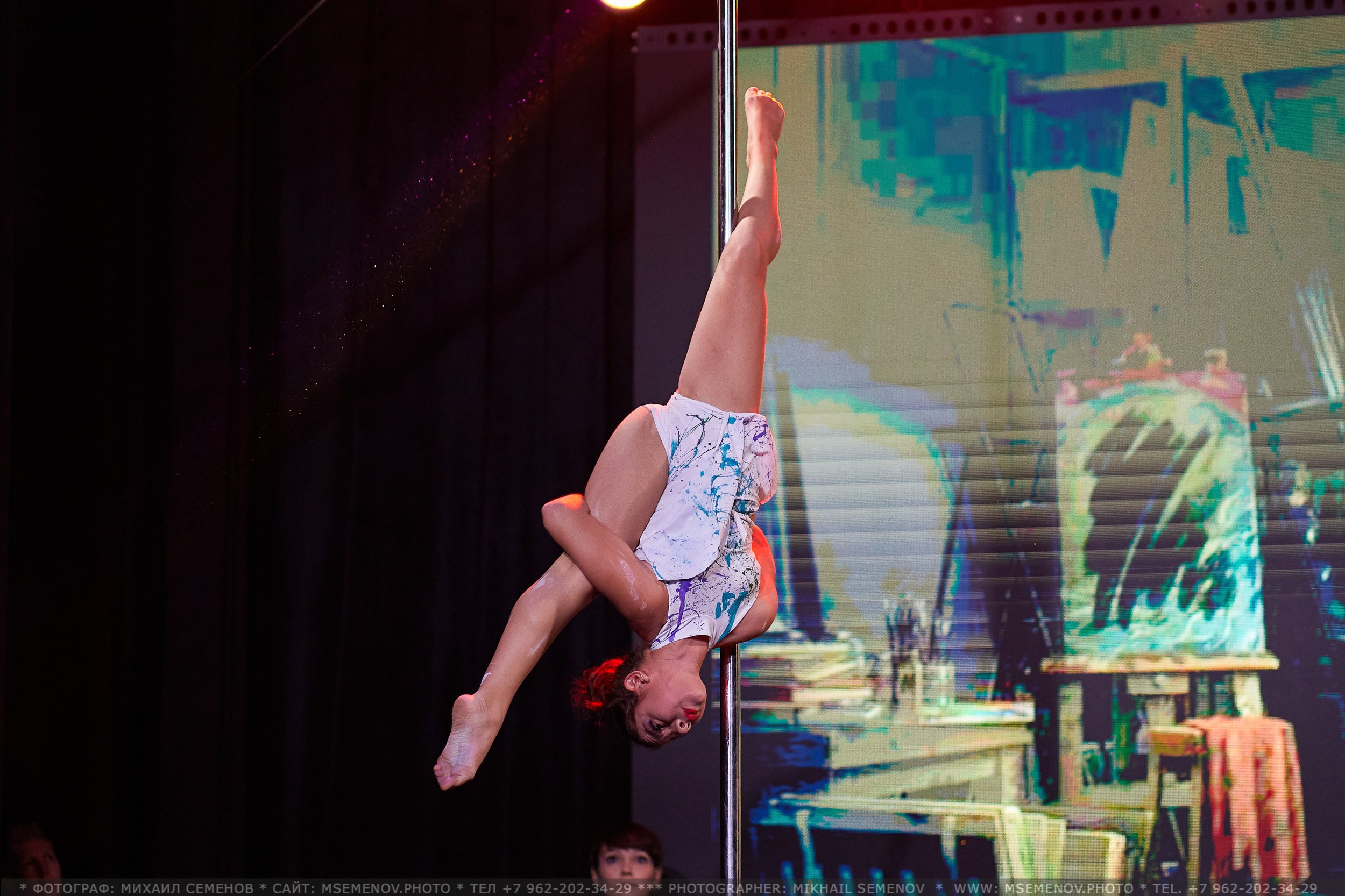 Анонс «SOUL POLE CHAMPIONSHIP IV». Photographer for business Mikhail Semenov. Aqua photo studio, photo school