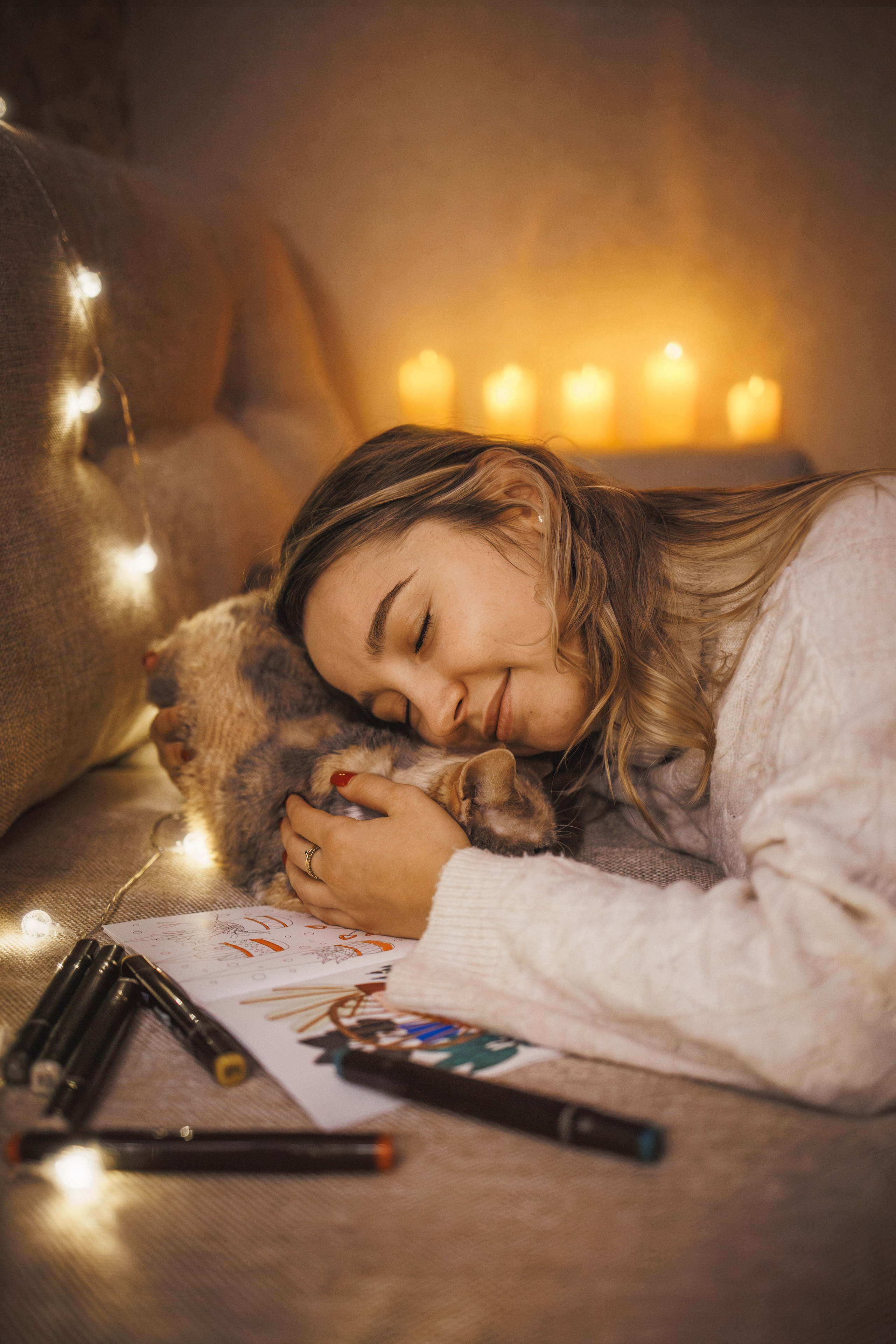 Домашняя новогодняя. Фотограф Анималист в Москве Анастасия Жучкова