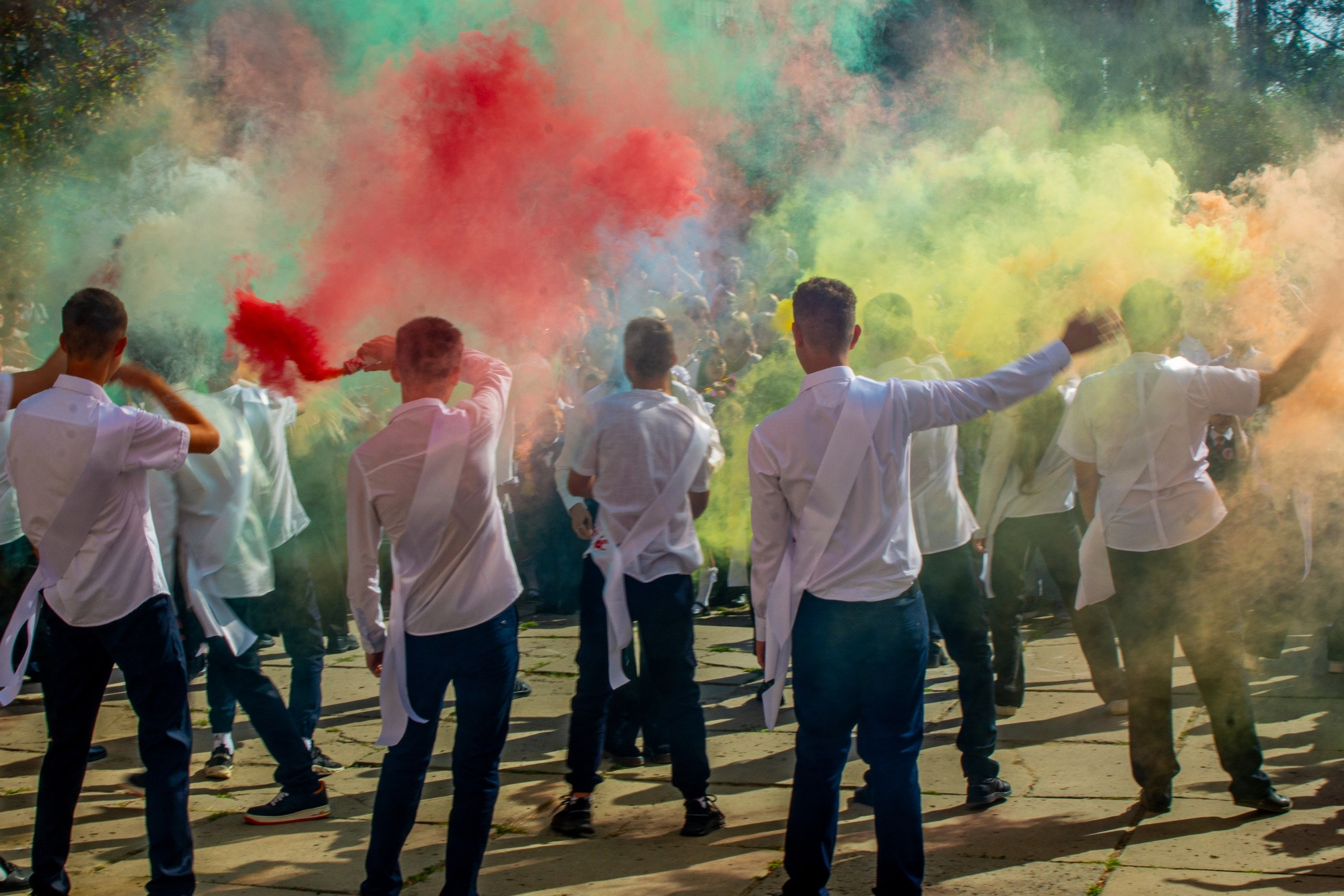 Сборные со школ. Фотограф в РФ и ЛНР Юлия Федосеева