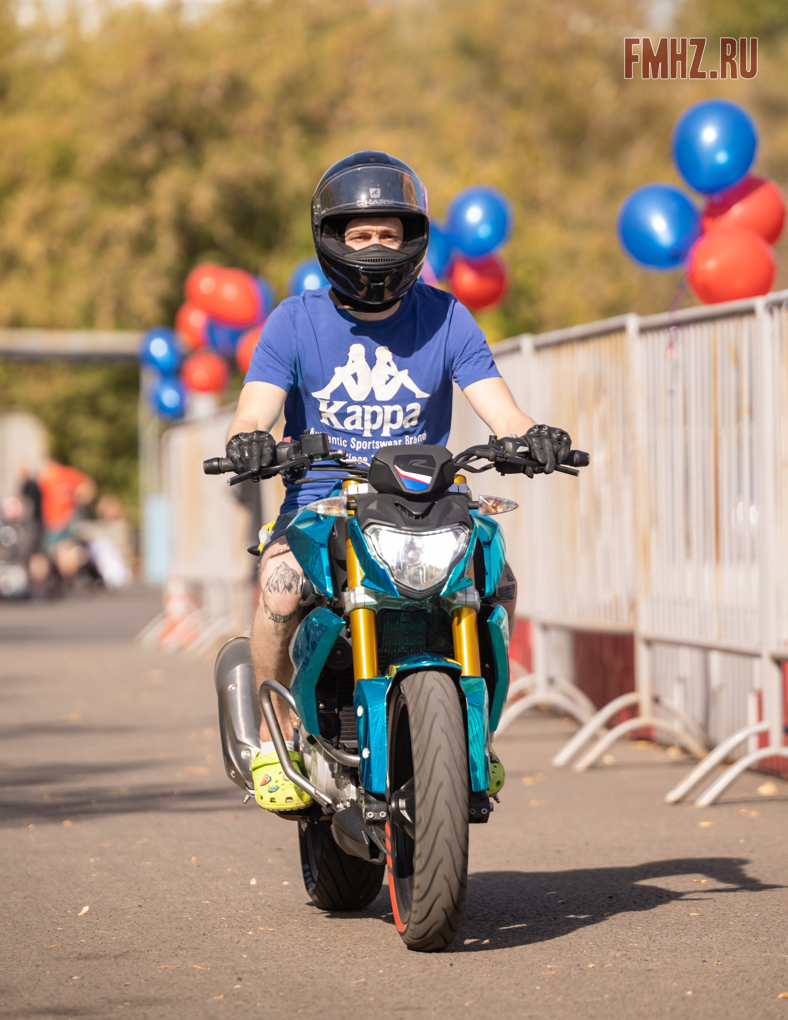 Соревнования по мотоджимхане на площадке Мосгортранс 15.09.2024. Фотограф Владимир Охрименко
