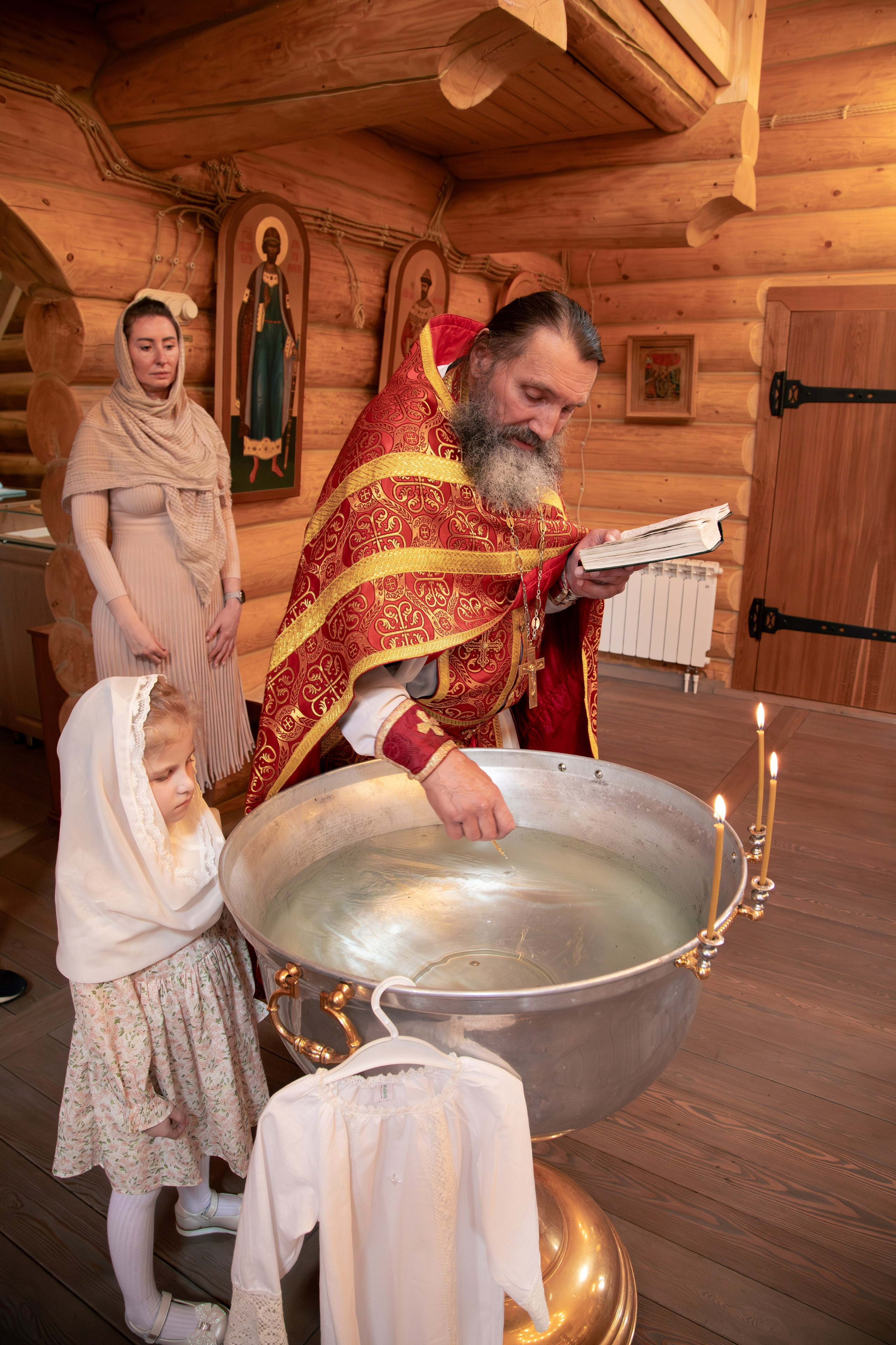 Крещение. Портретный фотограф в Москве Антонина Коршунова