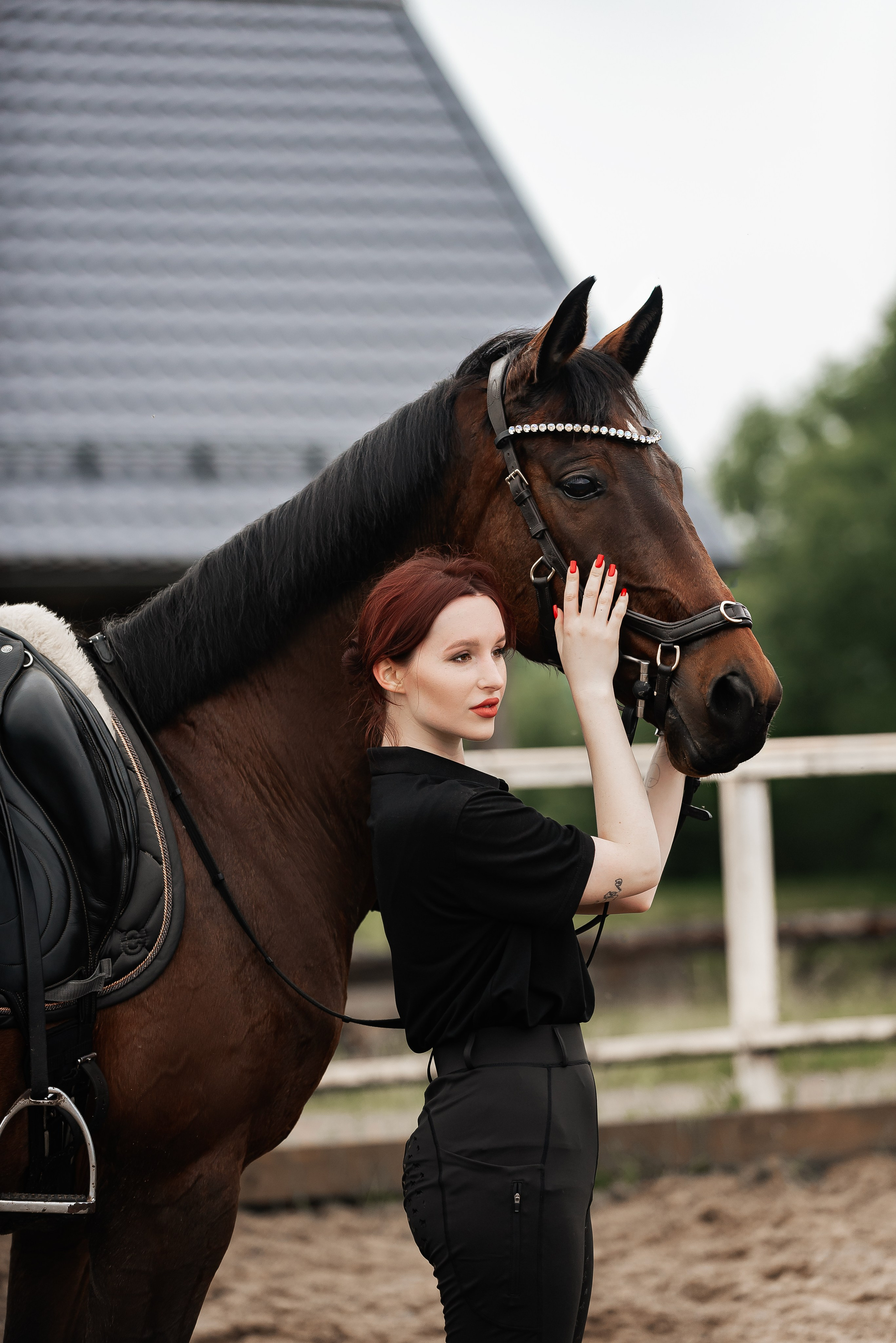 Ольга и Шерави. Куракина Дарья • Конный фотограф
