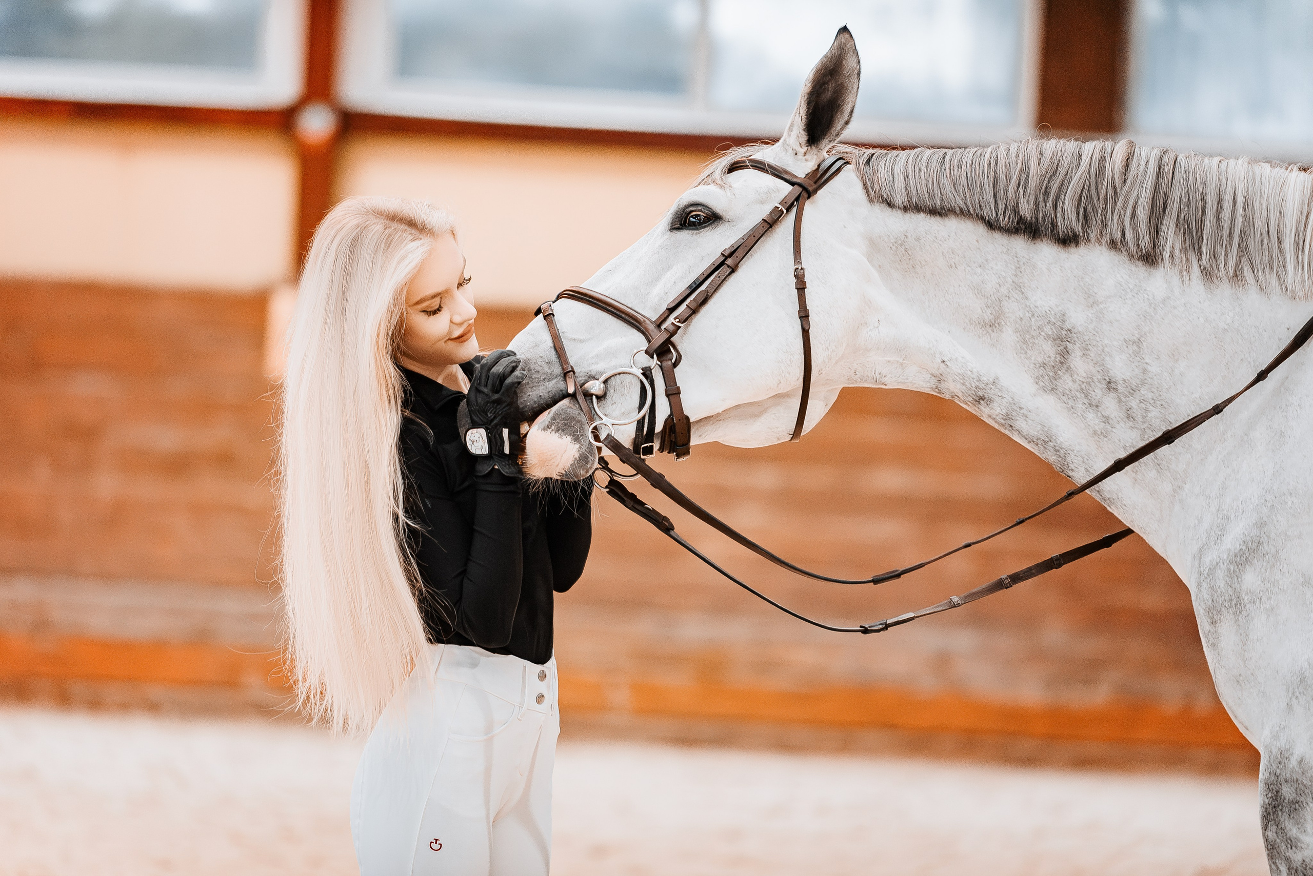 Анастасия и Соперник. Куракина Дарья • Конный фотограф