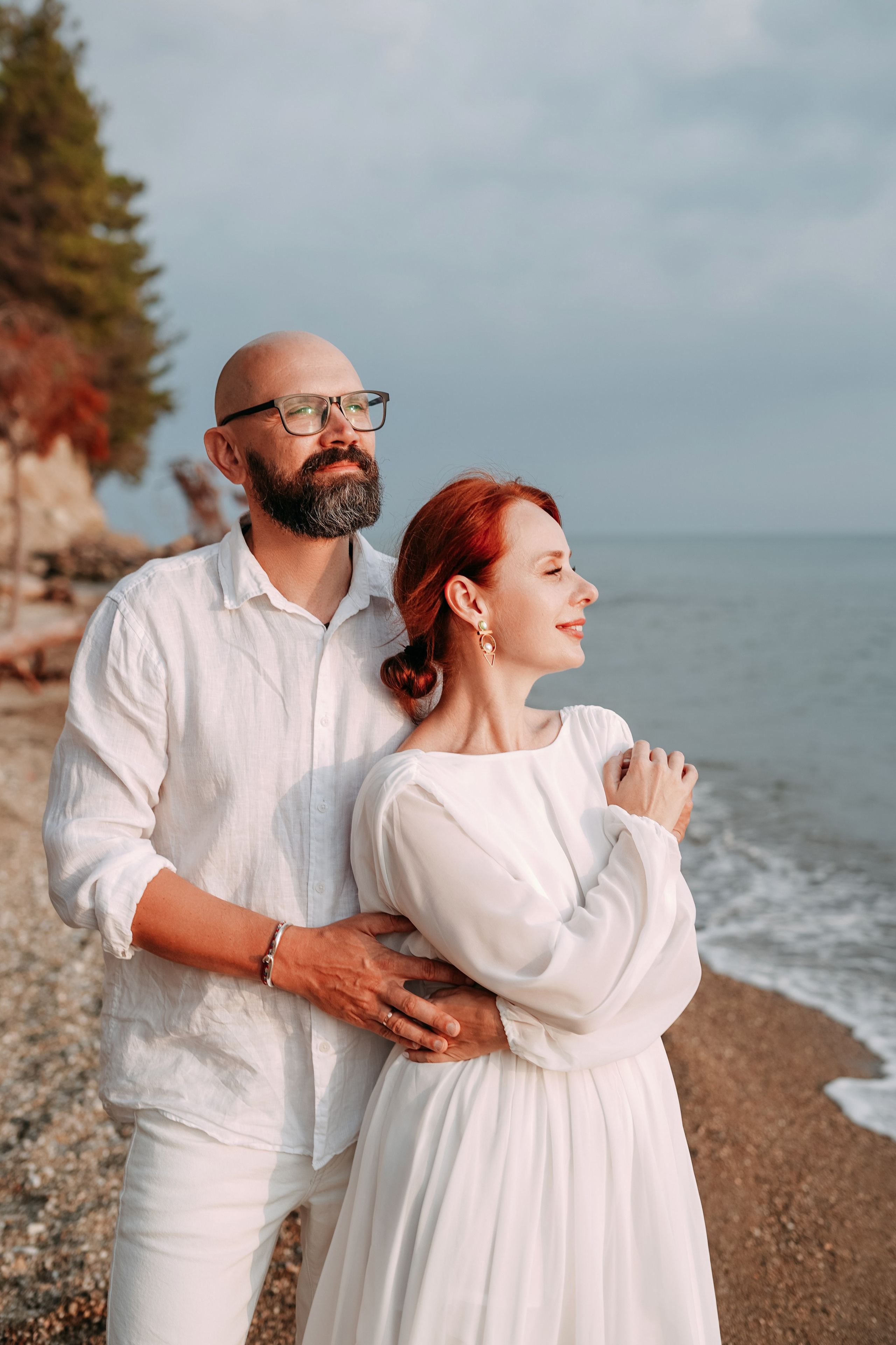 Алина и Владимир на побережье Пицунды. Фотограф в Сочи и Абхазии | Фототуры | September Air