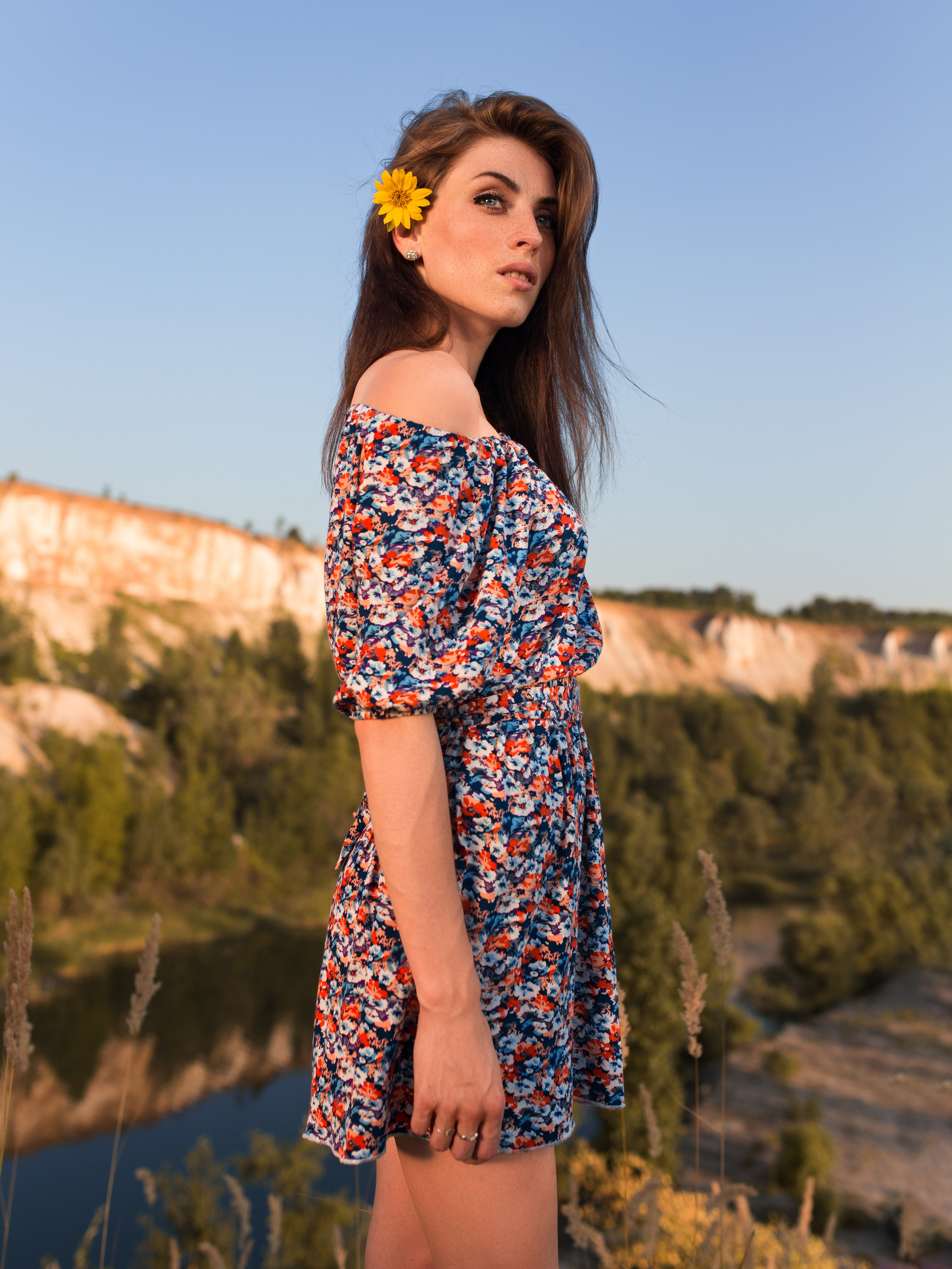 Фотосъемка с Надеждой на природе в Белом Колодце для «себя»