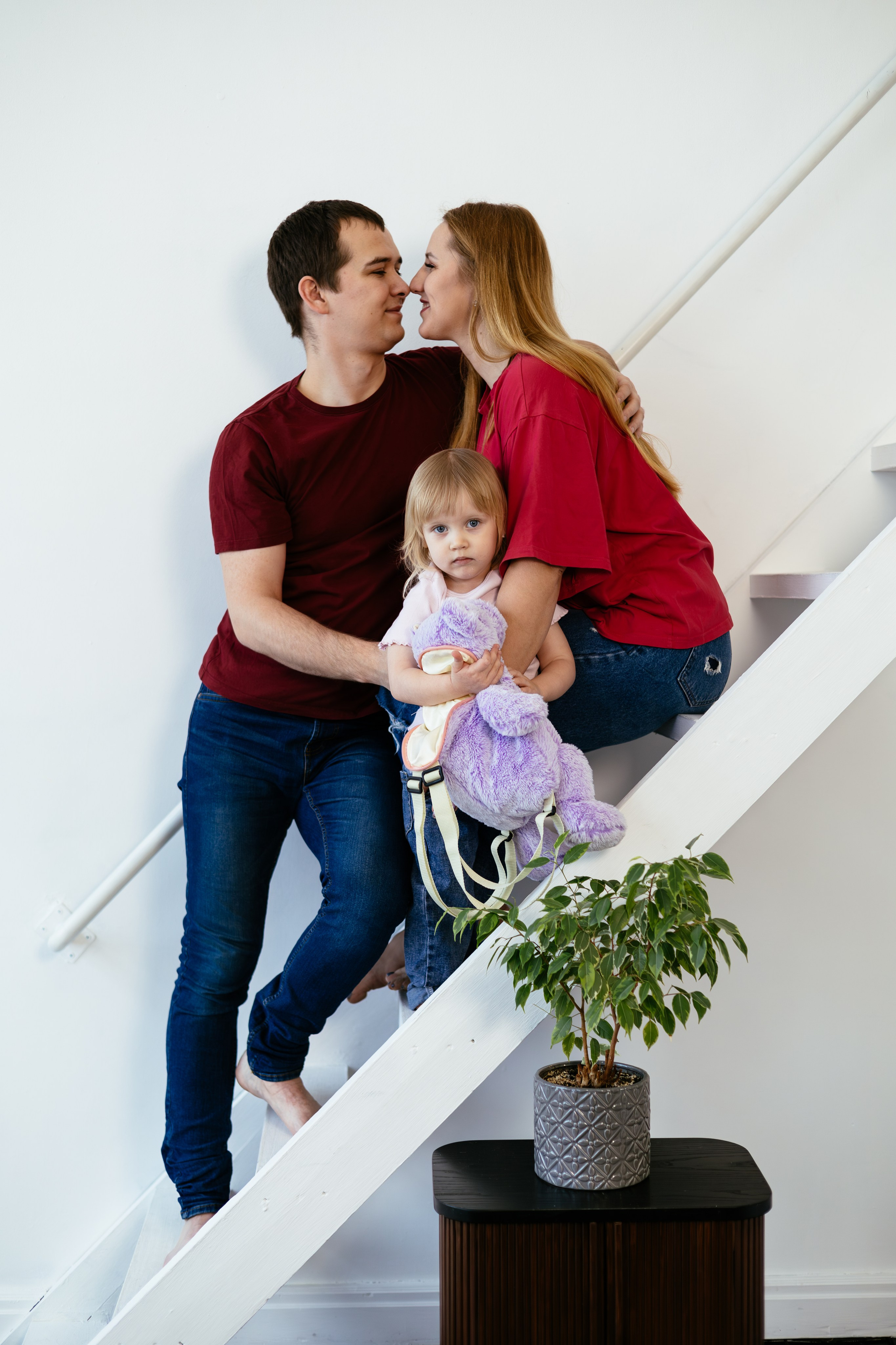 Съемки в студии. Семейный фотограф в Екатеринбурге Макарова Алёна