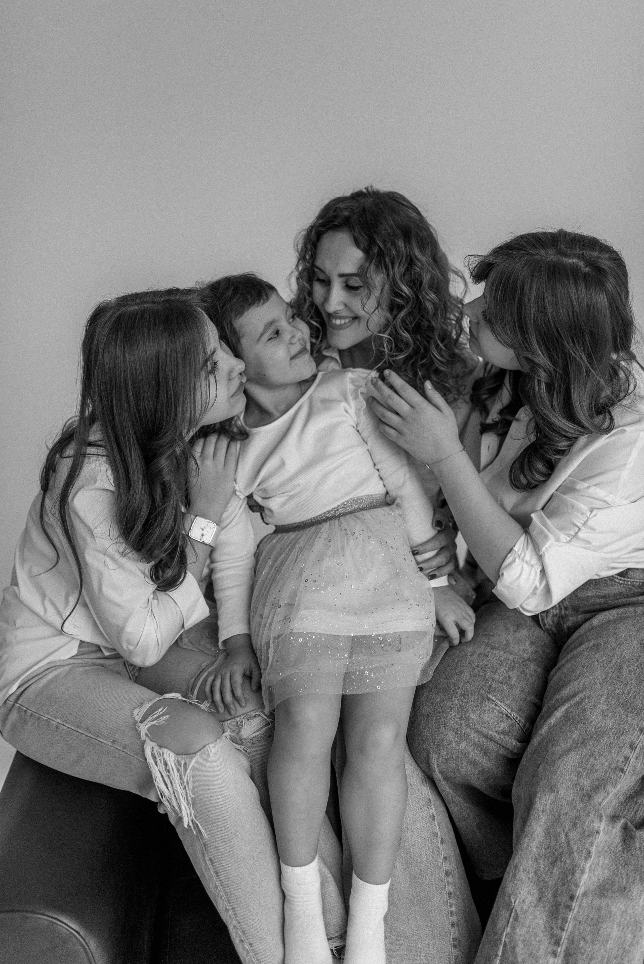 Мама и дочки❤. Семейный фотограф в Москве Екатерина Север