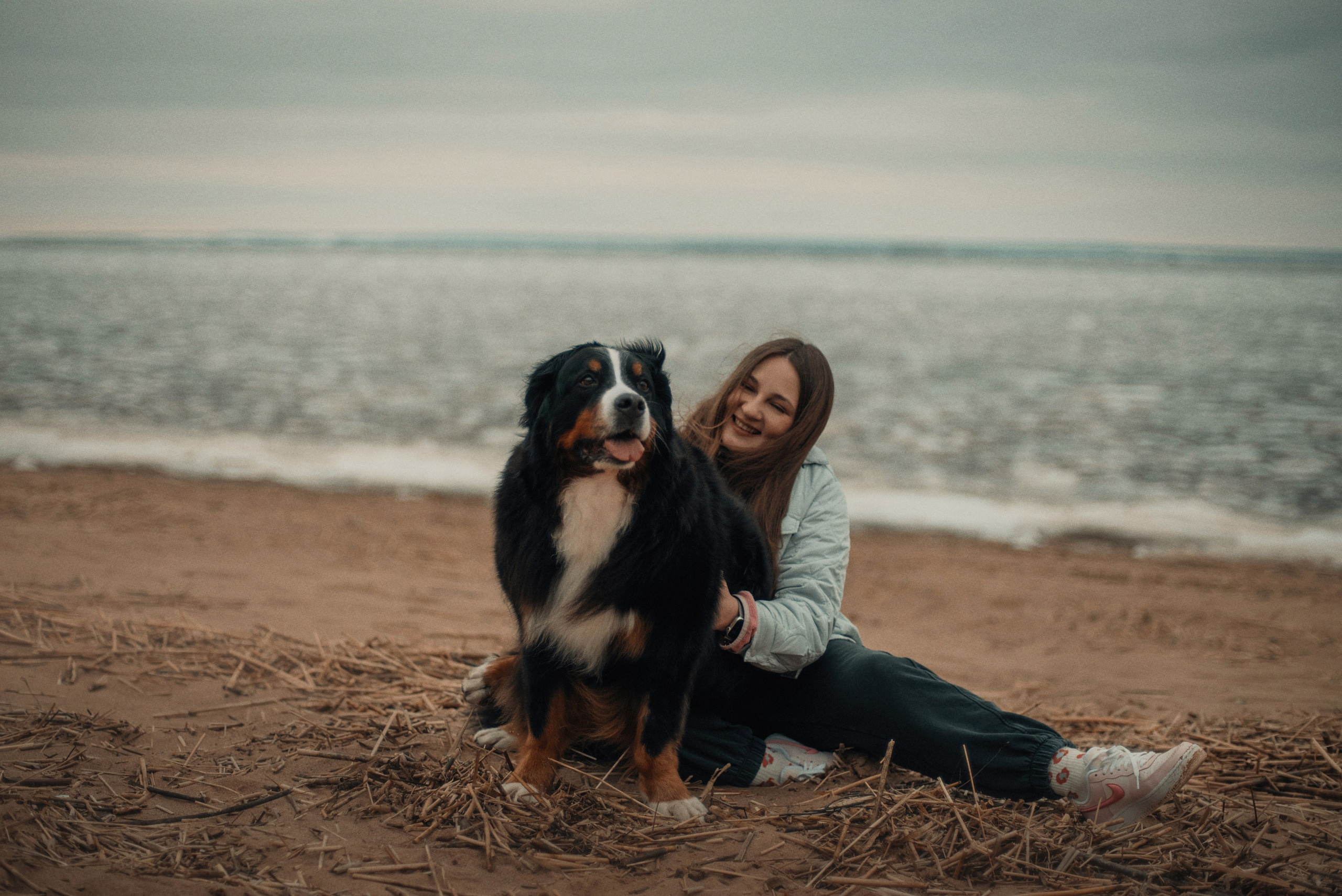 Прогулка: берн Пума, Фрэнк и Юля в Питере. Портфолио