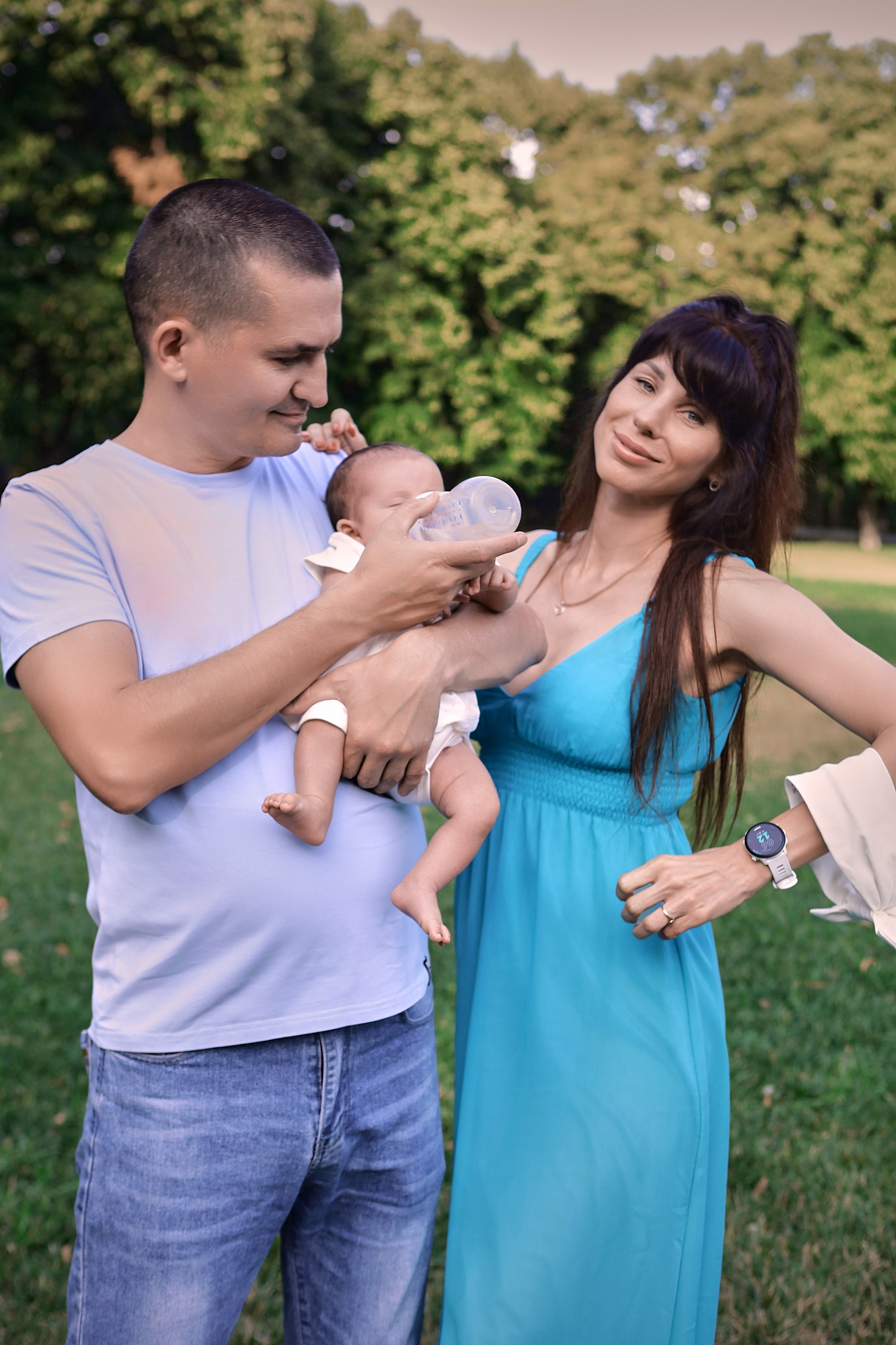 Семейная фотосессия с малышкой. Семейный и свадебный фотограф в Краснодаре Михеева Светлана