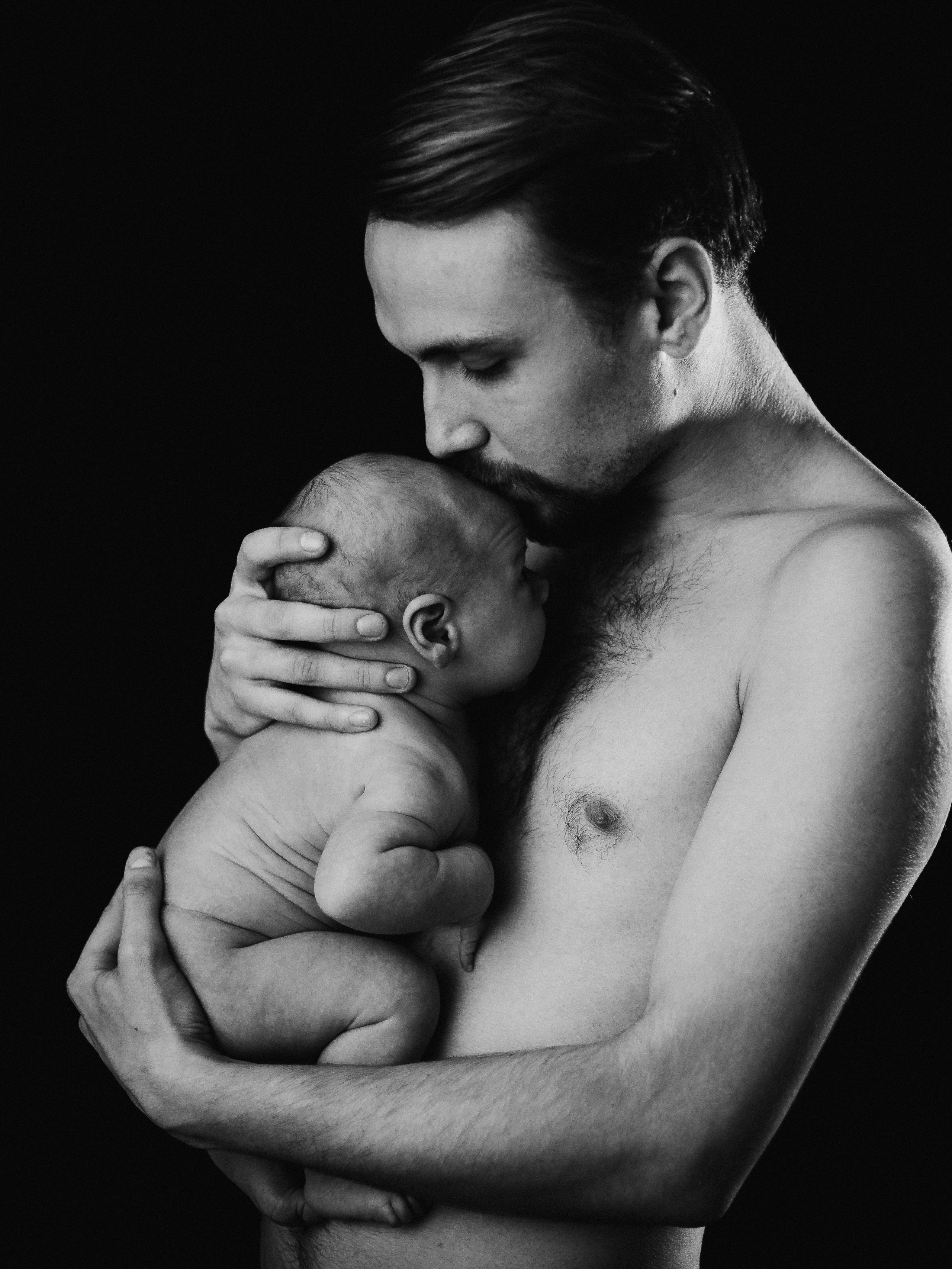 Фотосессия отца с сыном. Фотограф Олег Сотник