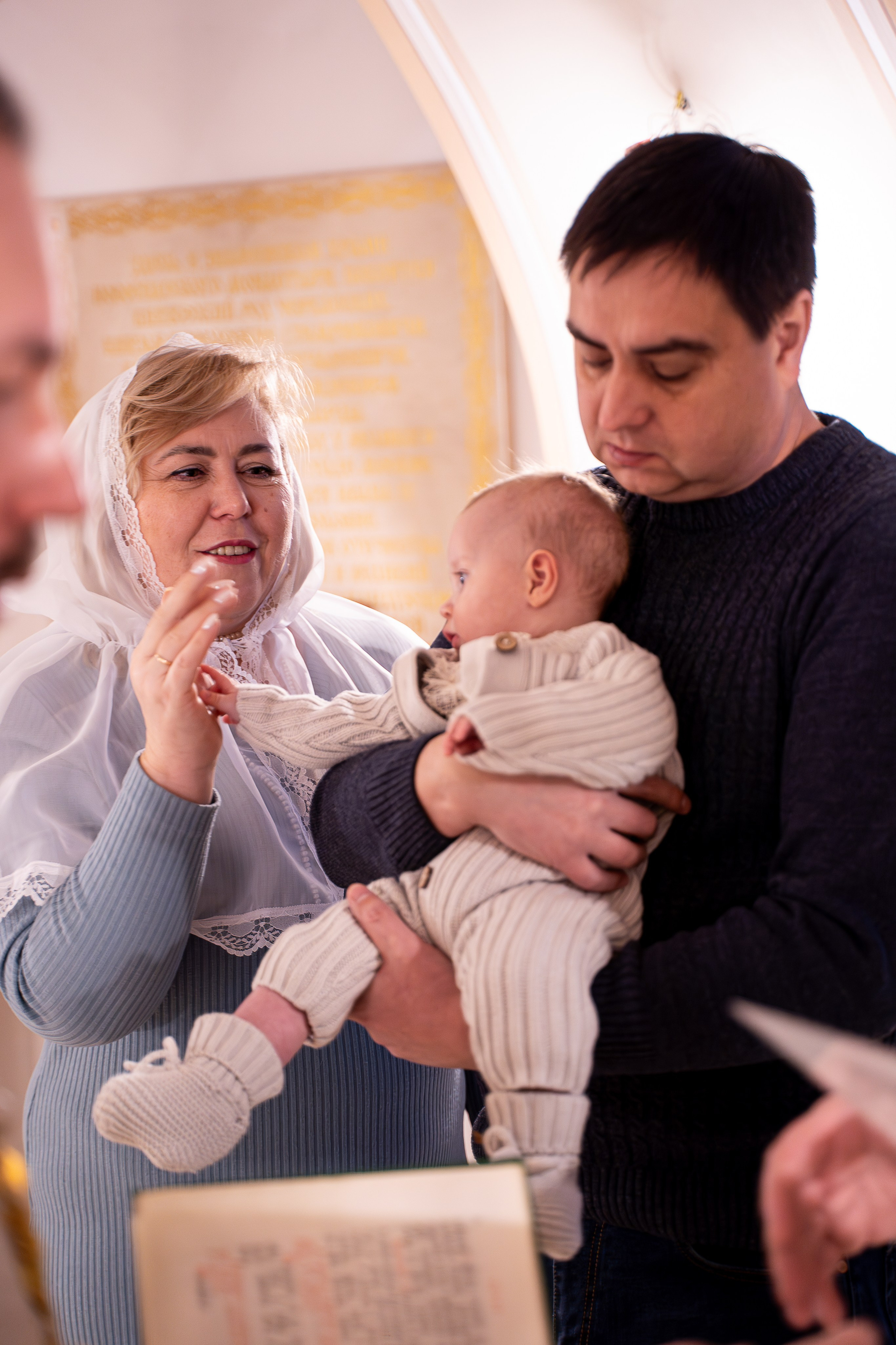 Двойное крещение. Фотограф на роды Москва Ольга Летучева